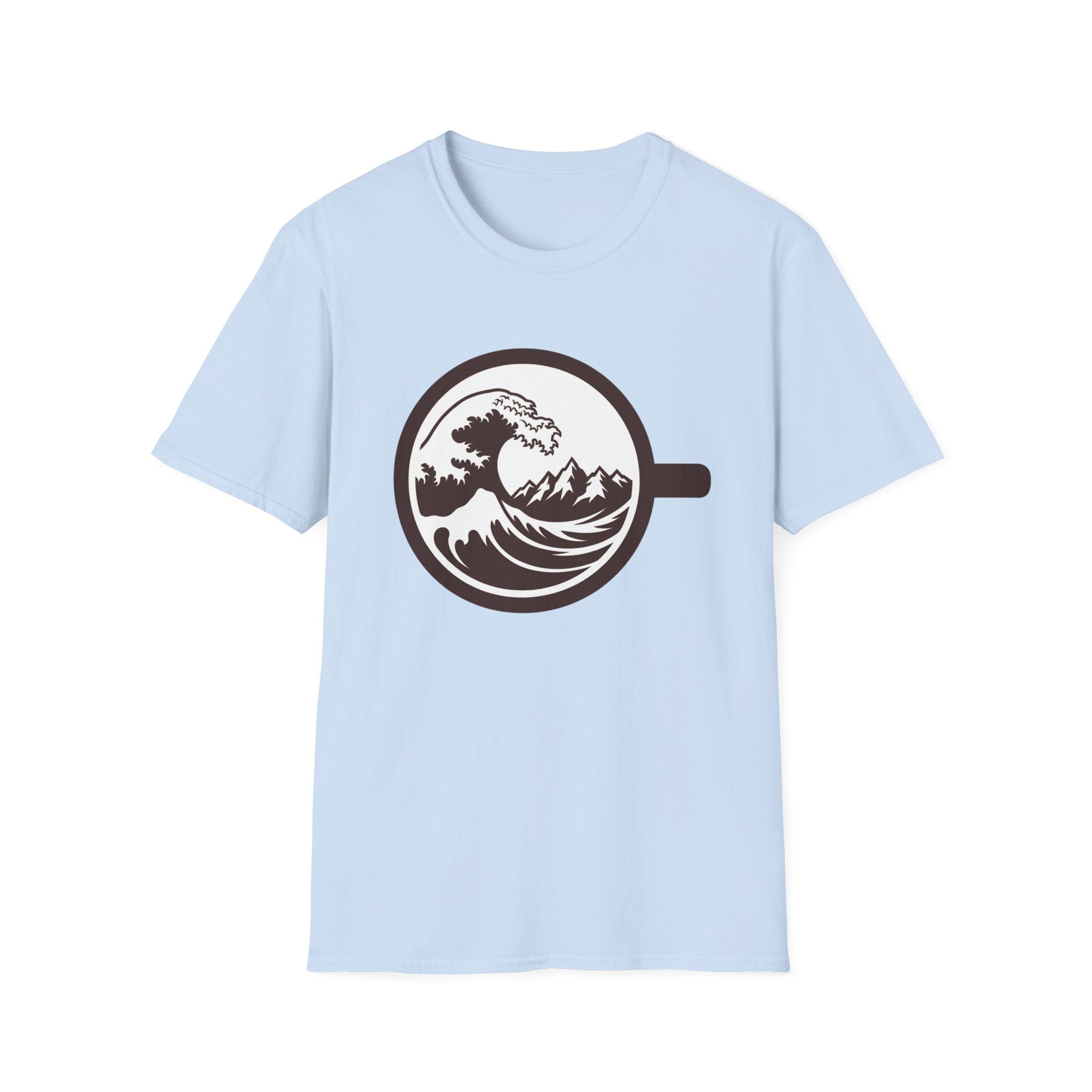 Bergwelle Kaffeetasse - T-Shirt