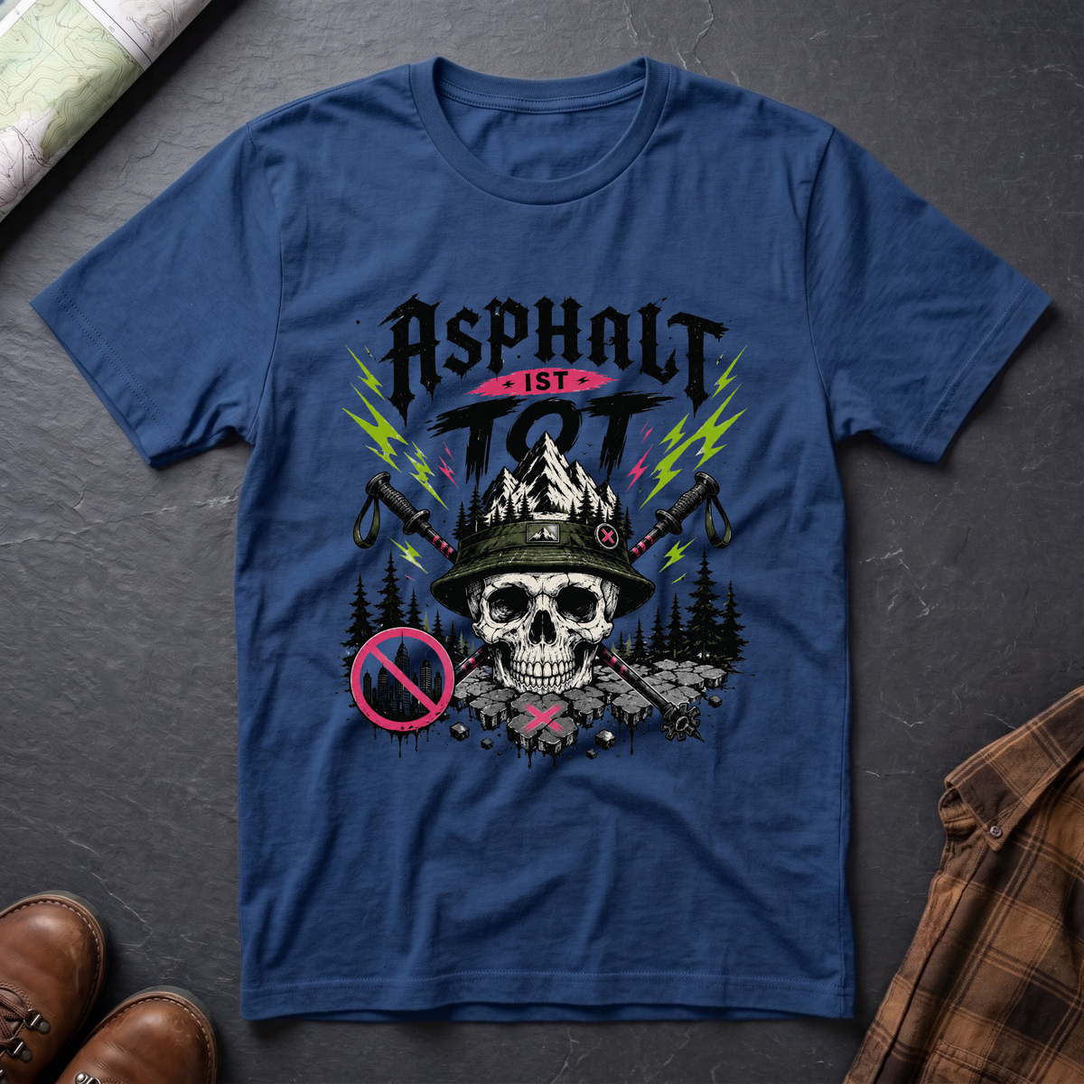 Asphalt ist Tot - T-Shirt