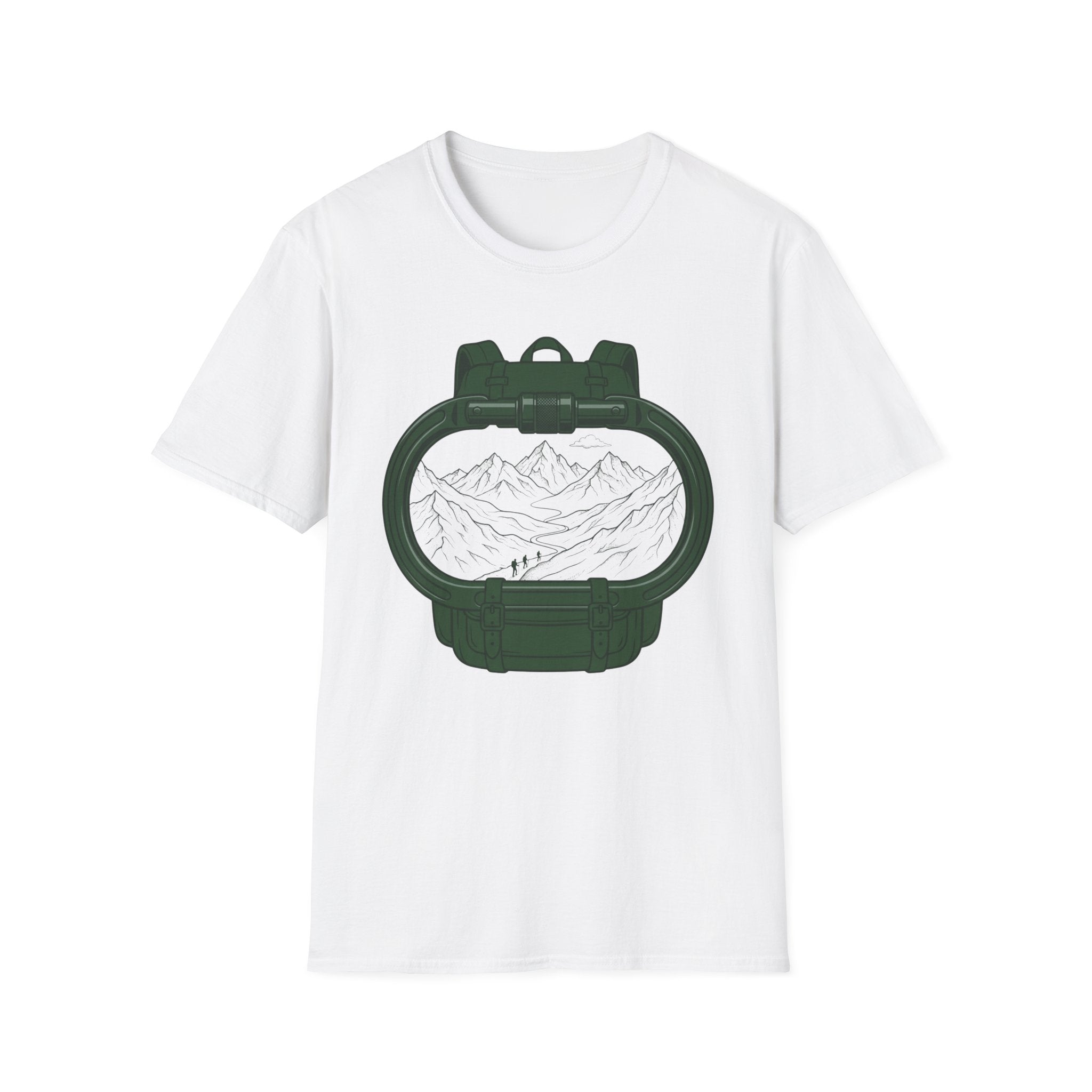 Berg-Karabiner Rucksack - T-Shirt