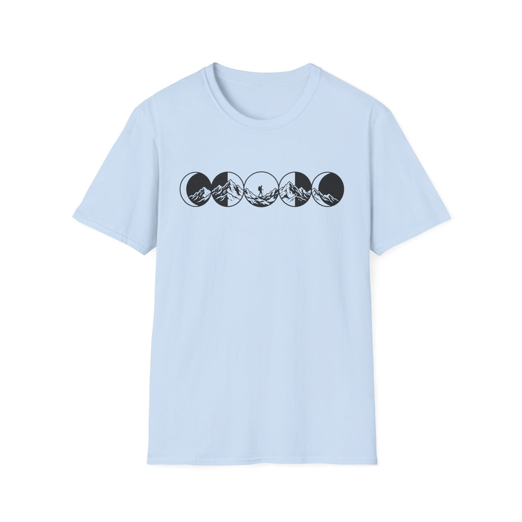 Mondphasen Wandern - T-Shirt