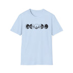 Mondphasen Wandern - T-Shirt