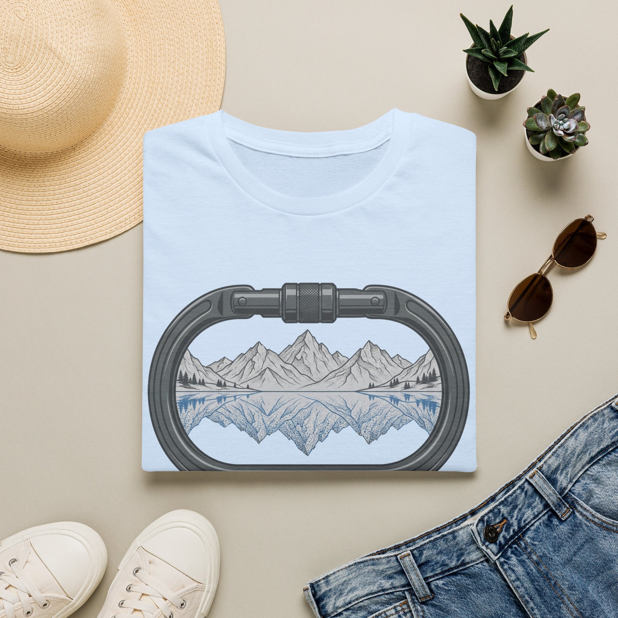 Karabiner Berg - T-Shirt