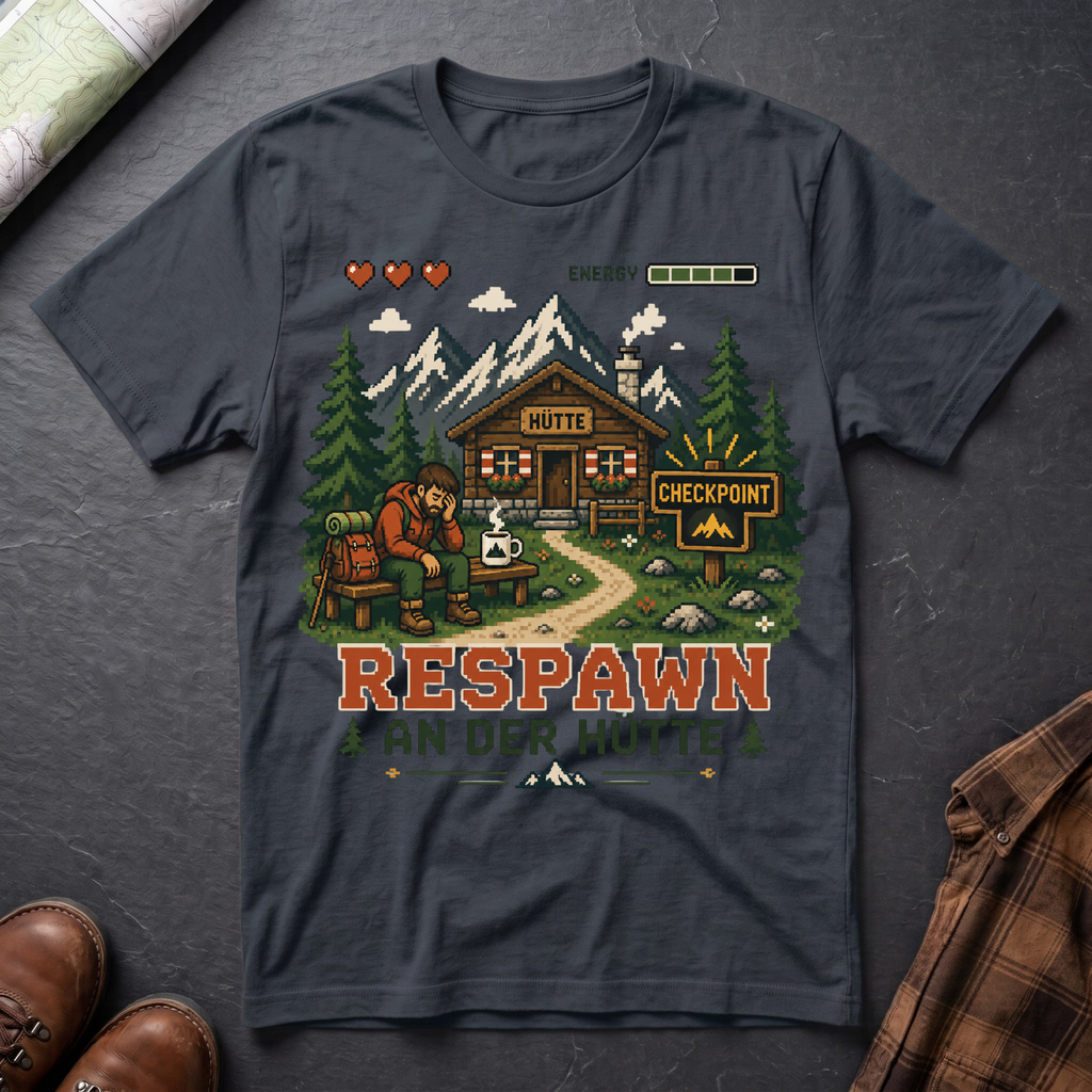 Respawn An Der Hütte - T-Shirt