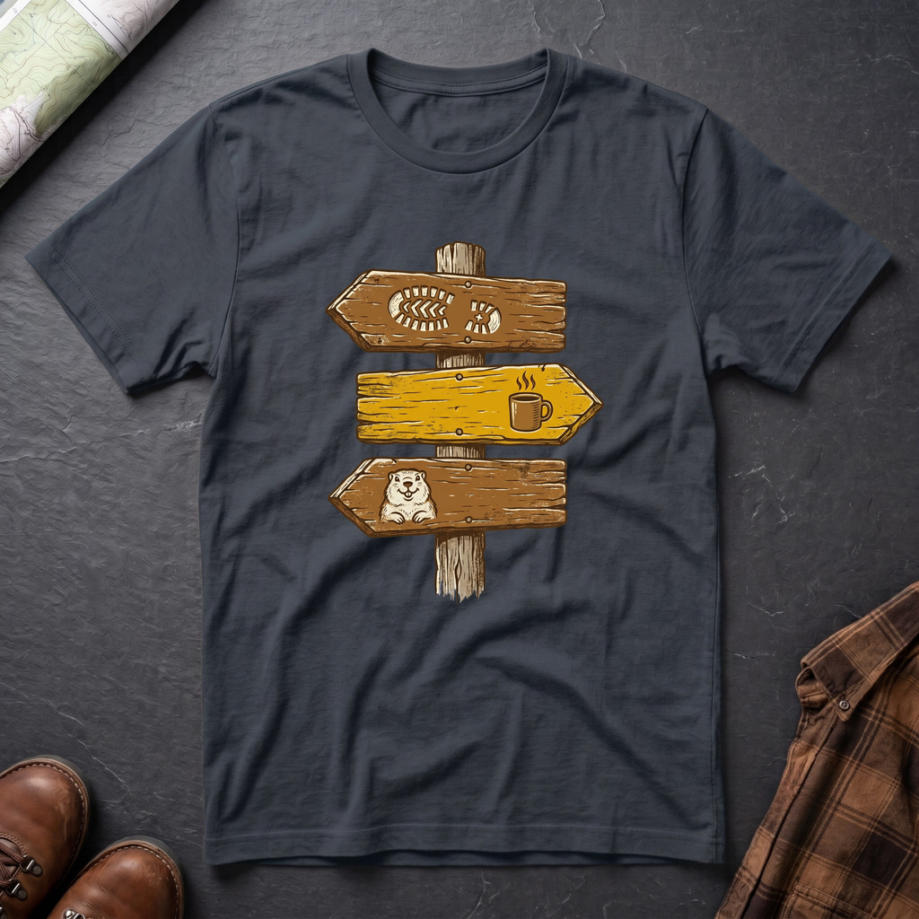 Wegweiser - T-Shirt