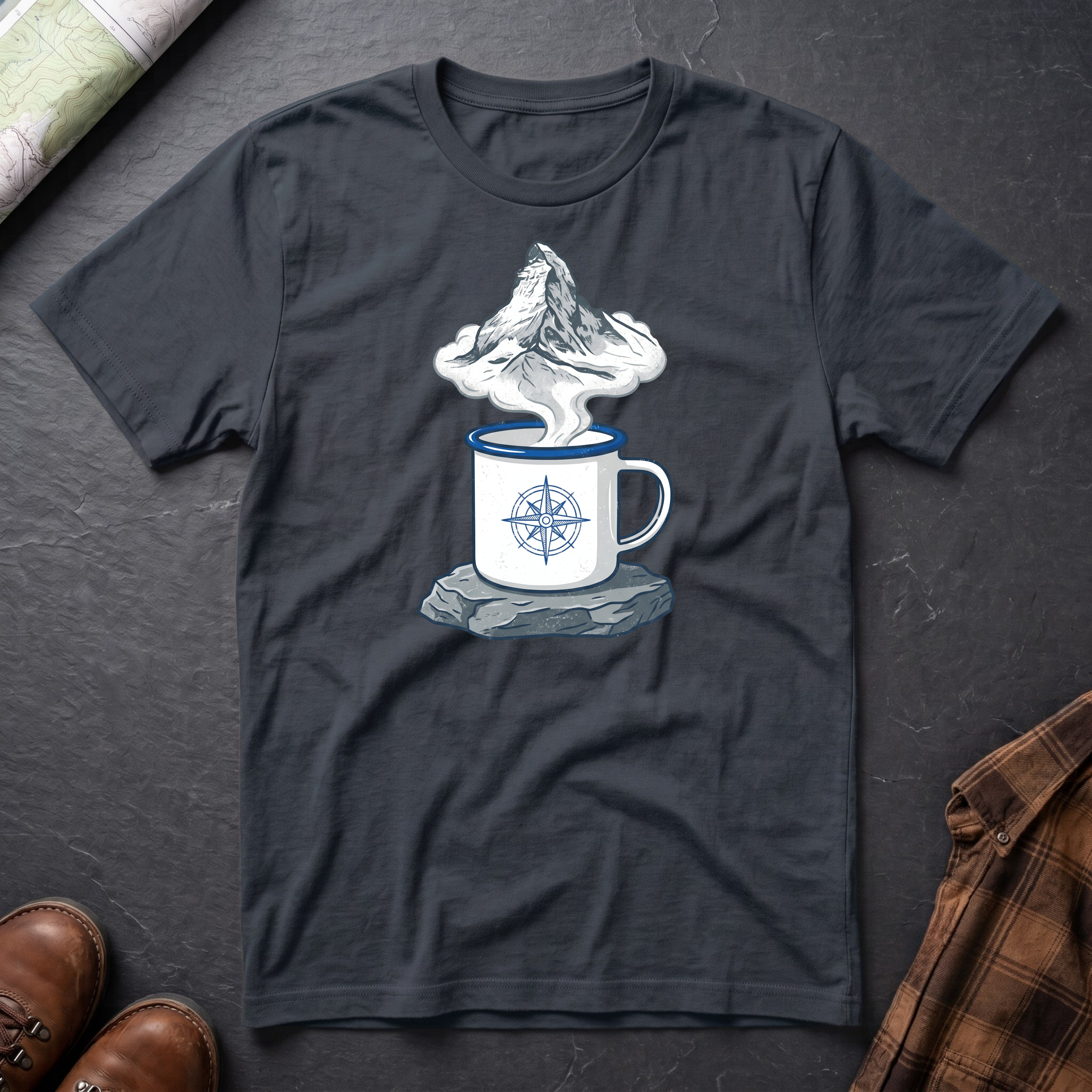 Kaffeerauch Berg - T-Shirt