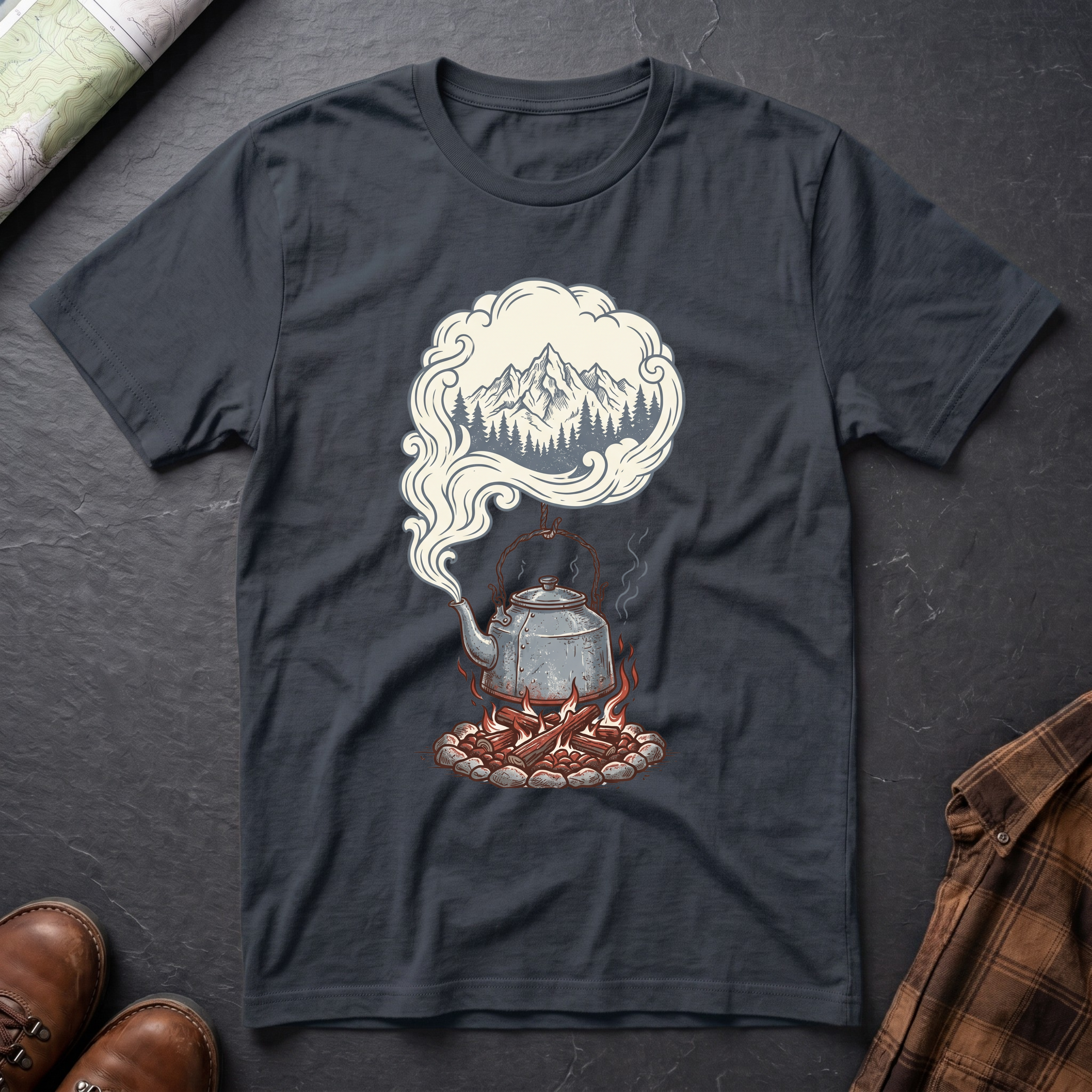 Lagerfeuerkaffee - T-Shirt
