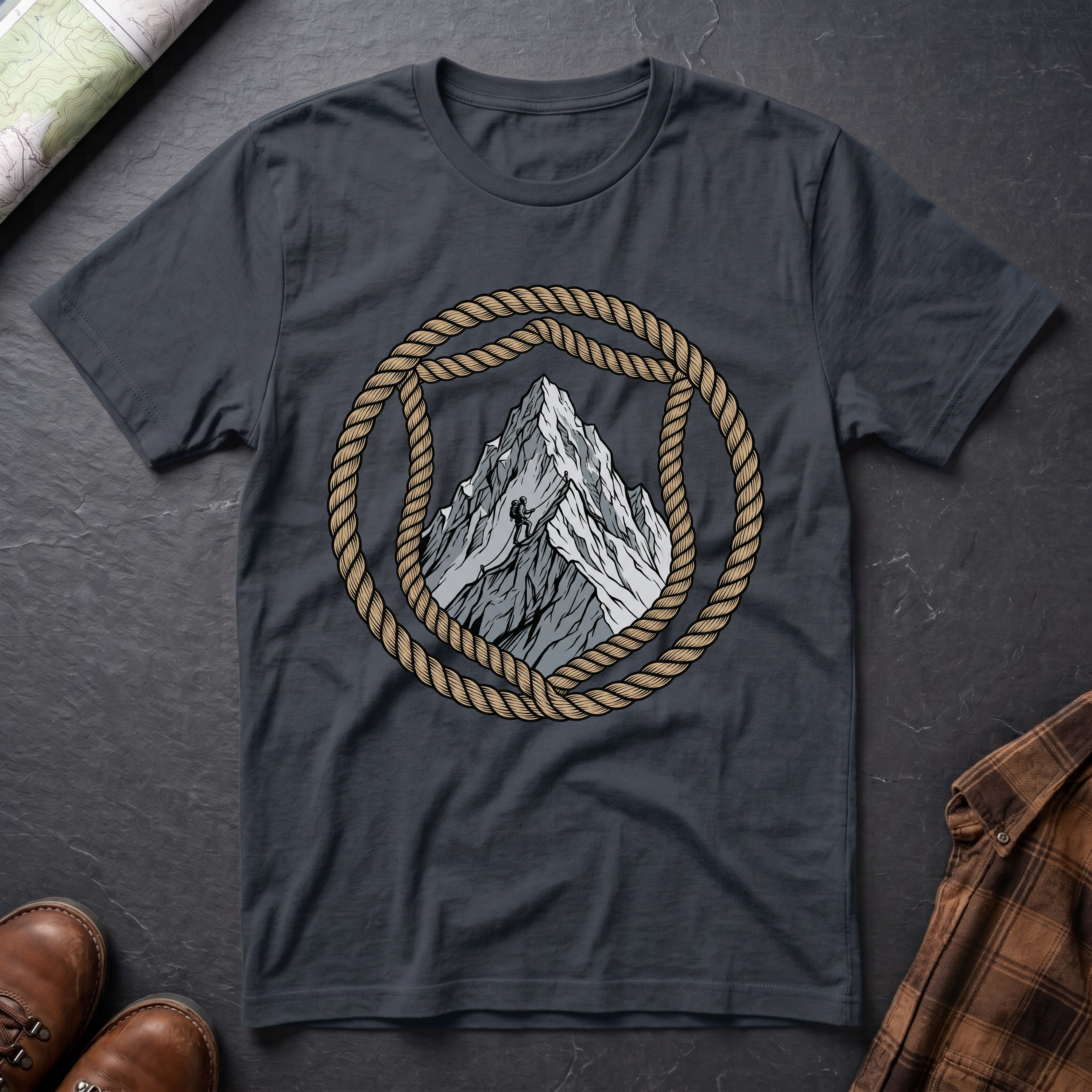 Berg Seil - T-Shirt