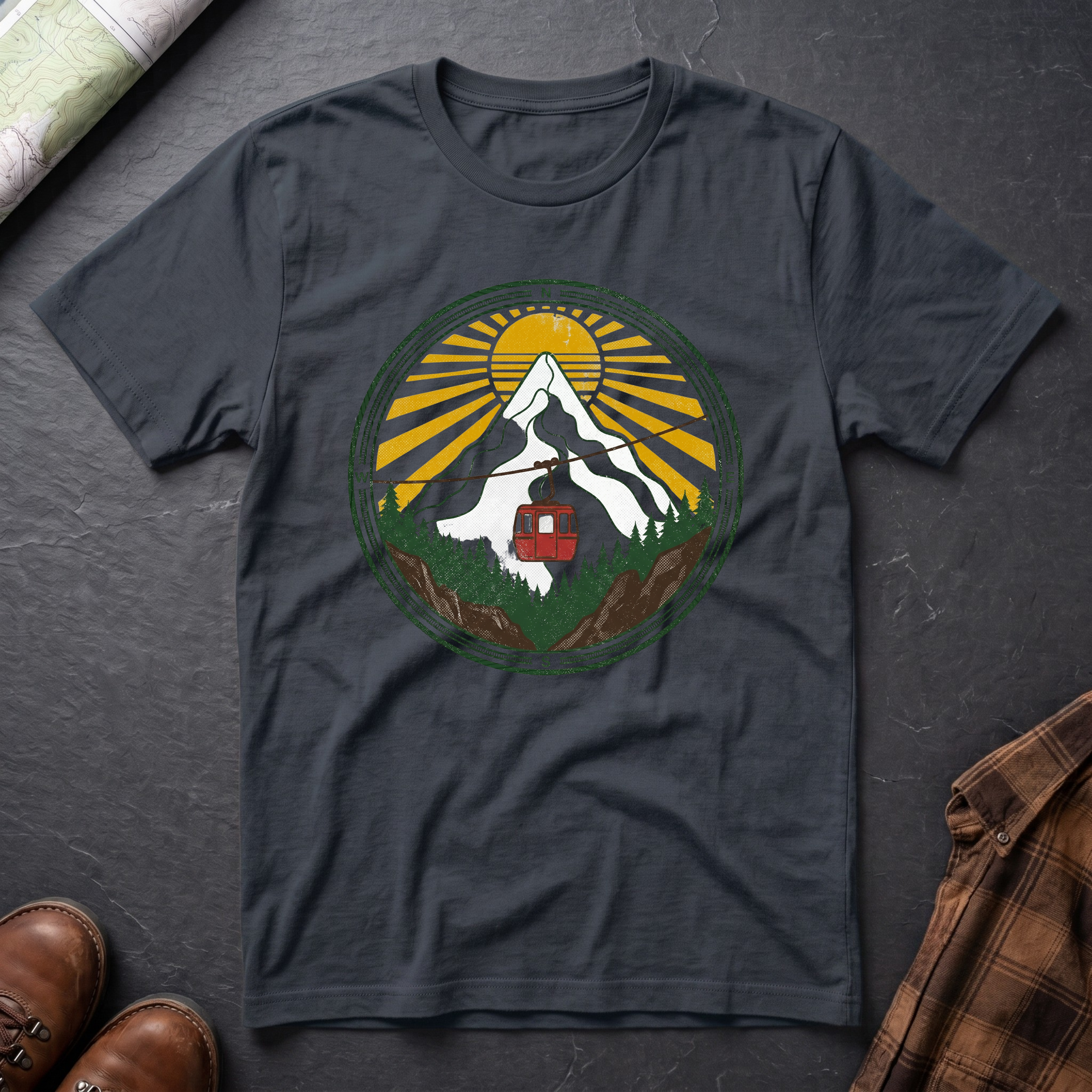 Gondel Sonne - T-Shirt