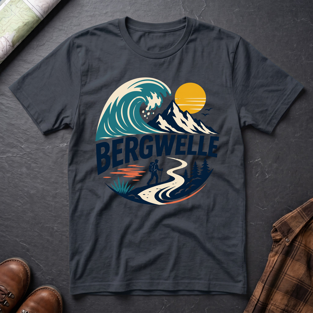 Bergwelle - T-Shirt
