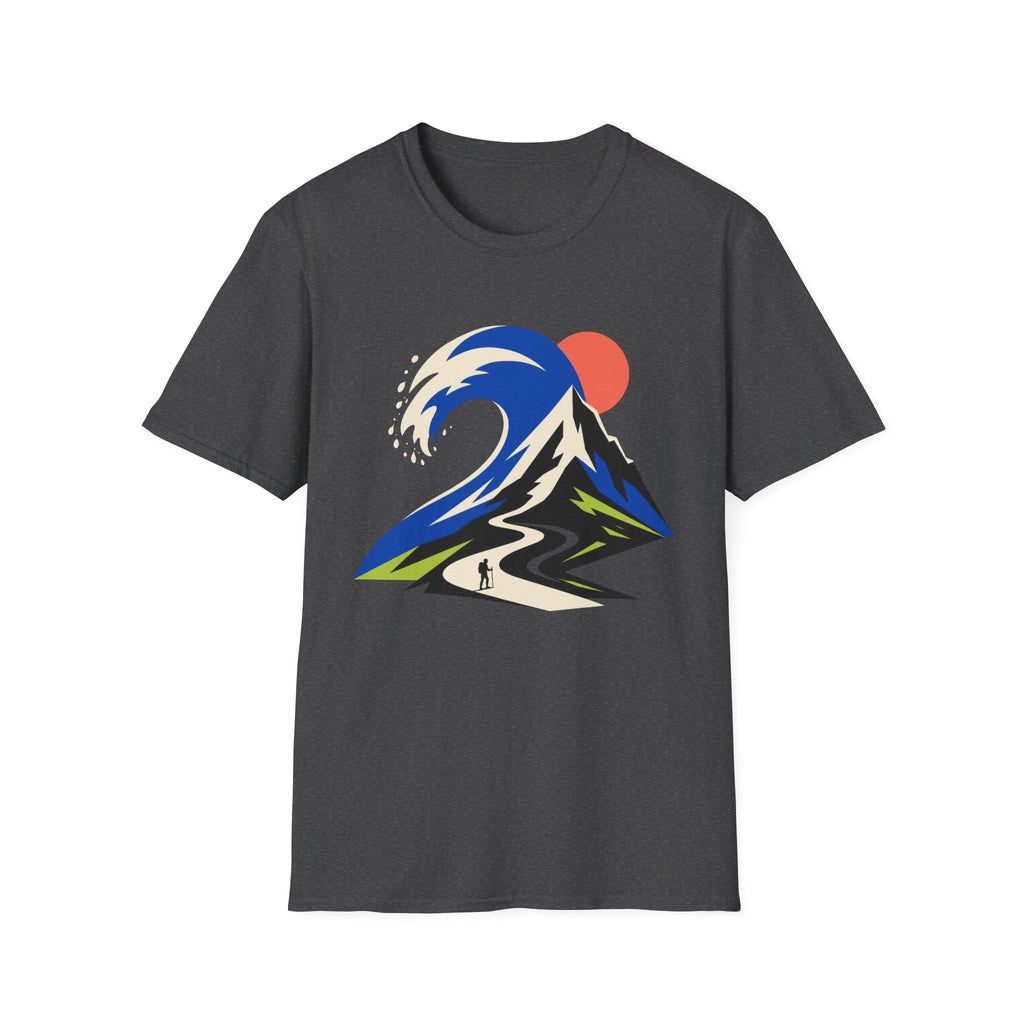 Berg Welle - T-Shirt