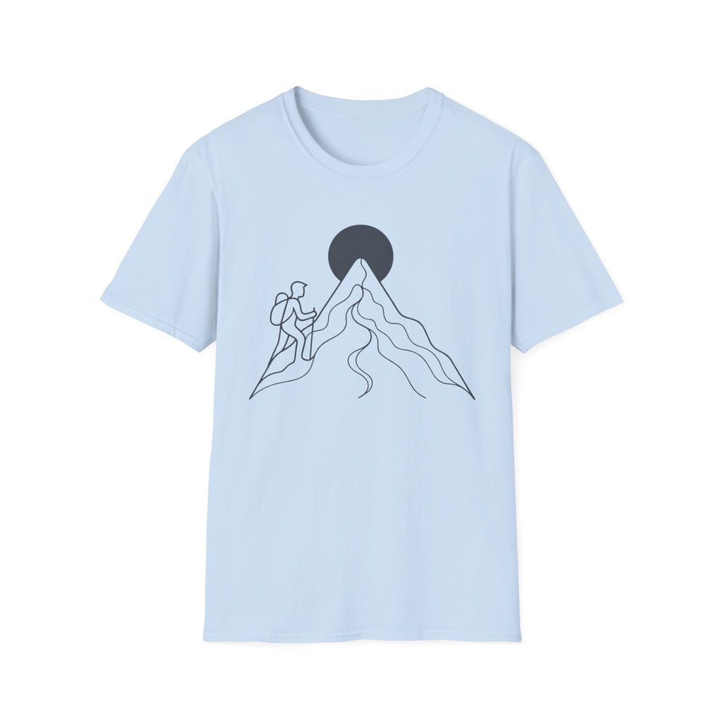 Berg Sonne Minimal - T-Shirt