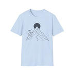 Berg Sonne Minimal - T-Shirt