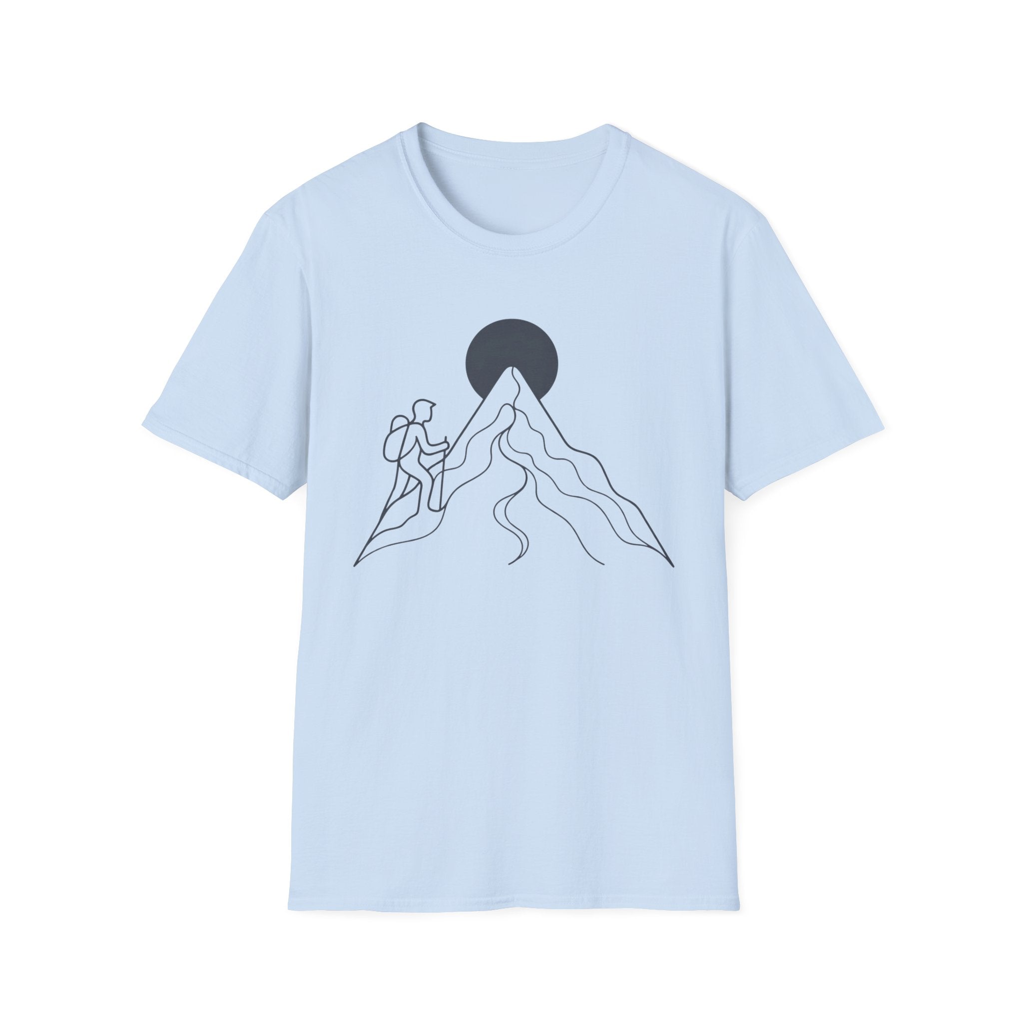 Berg Sonne Minimal - T-Shirt