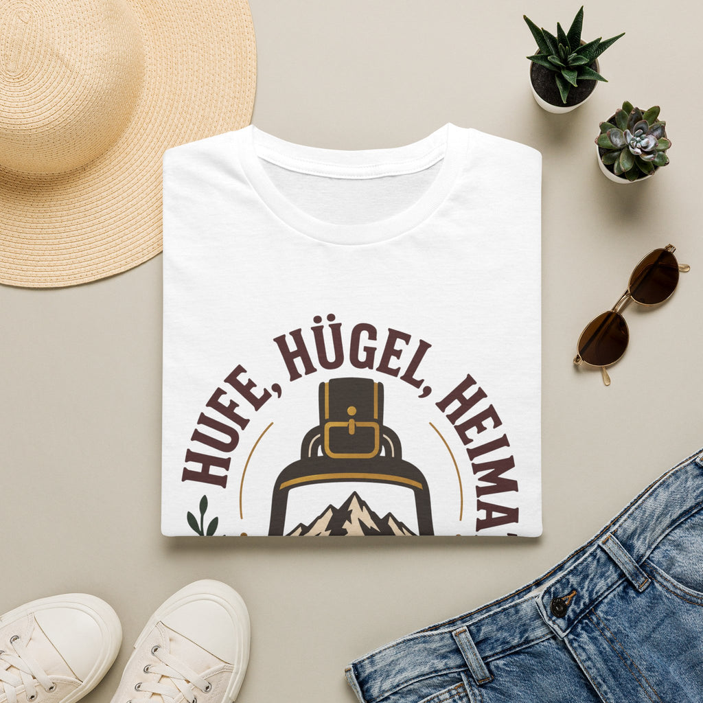Hufe Hügel Heimat - T-Shirt