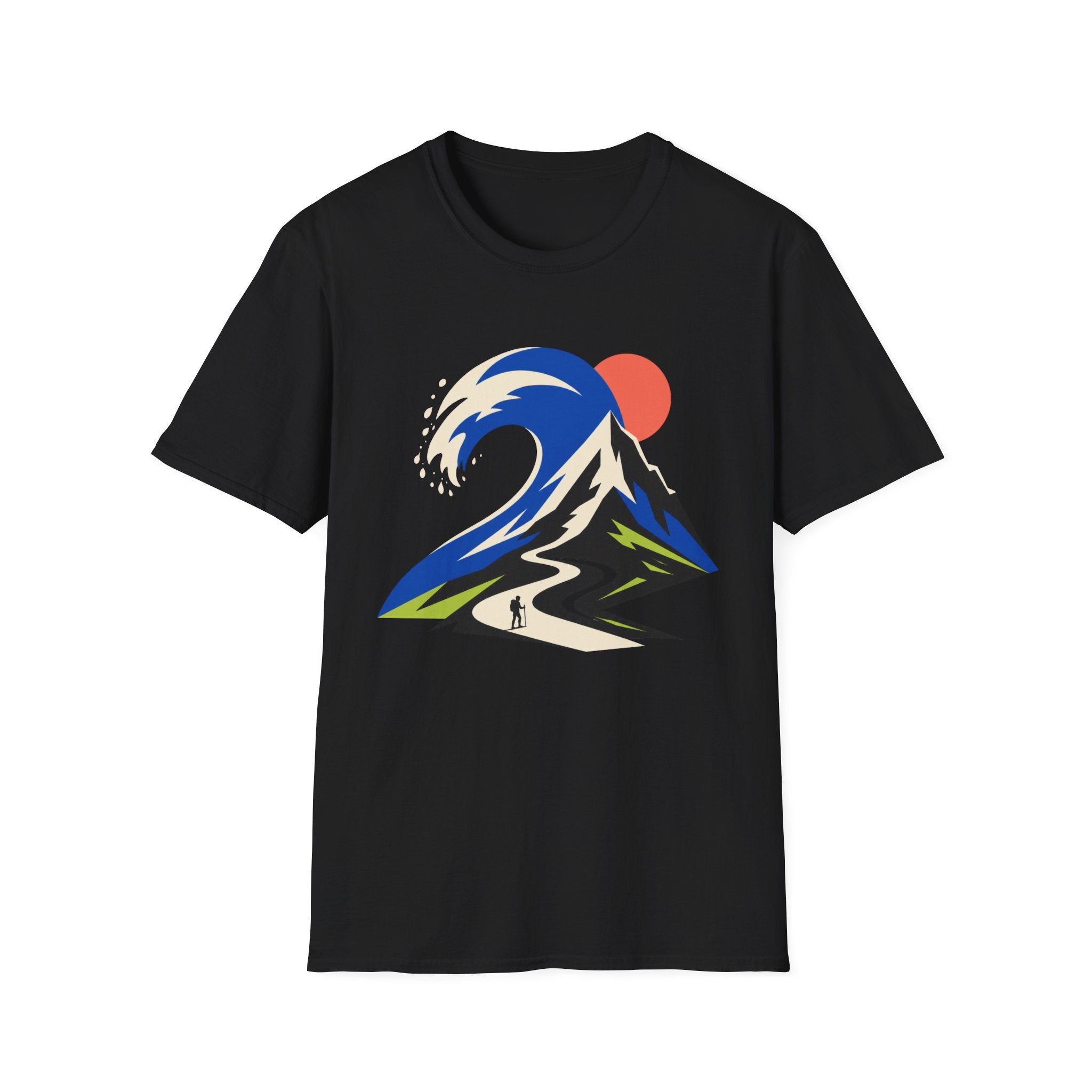 Berg Welle - T-Shirt