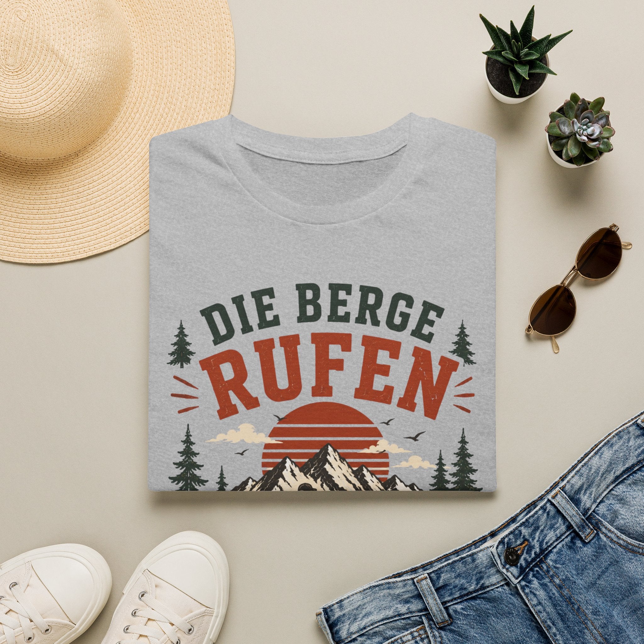 Die Berge rufen - T-Shirt