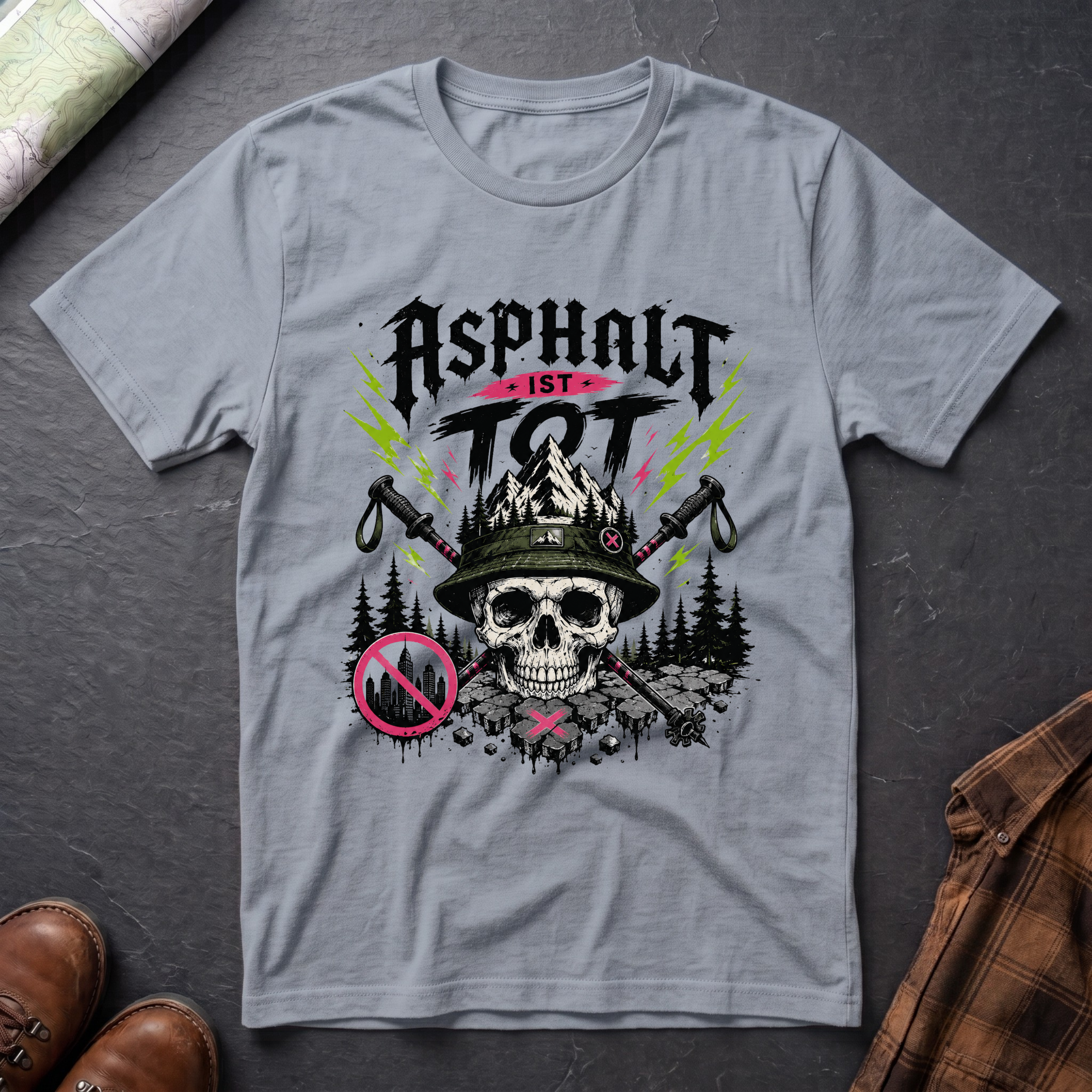 Asphalt ist Tot - T-Shirt