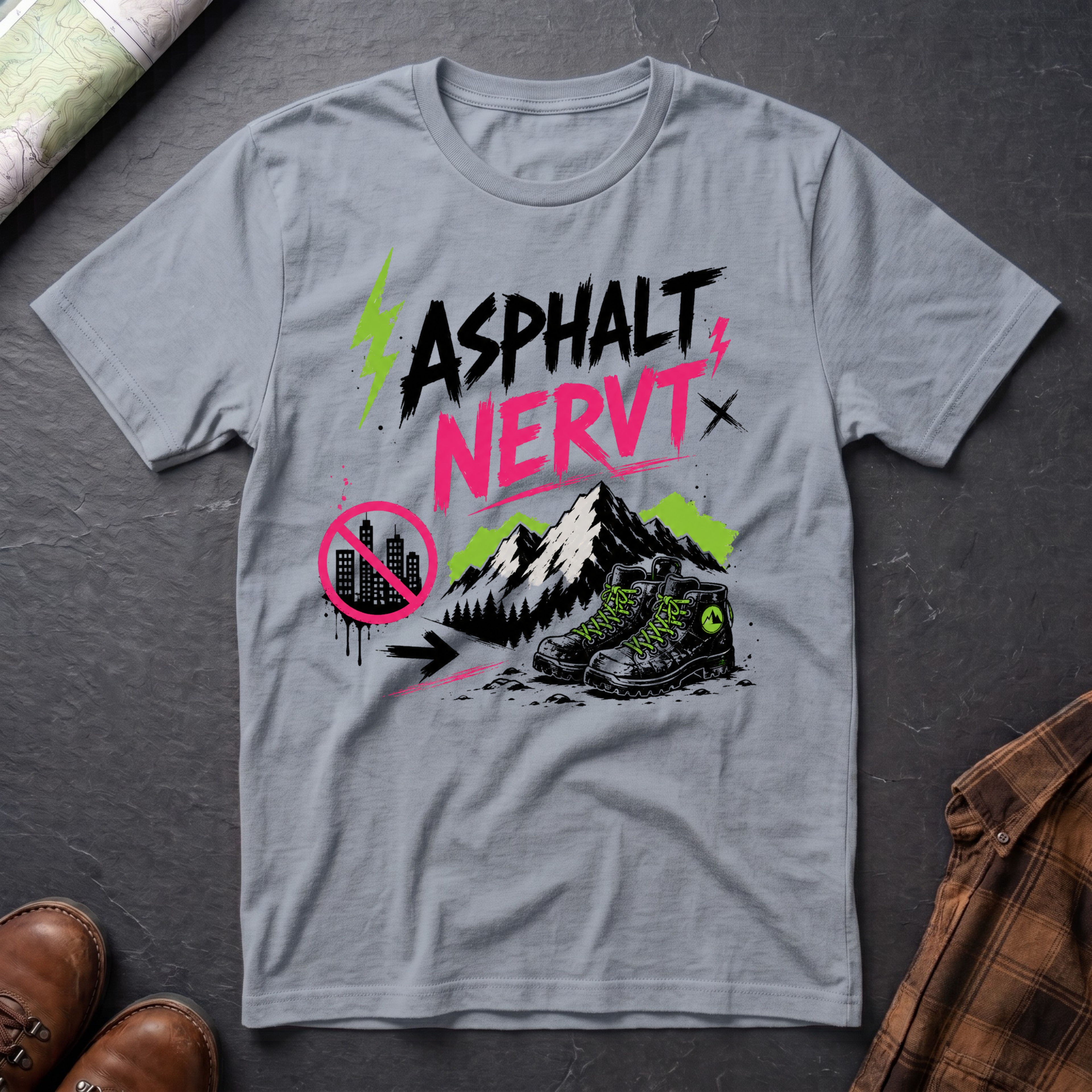 Asphalt Nervt - T-Shirt