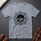 Himmelsrichtungen Berg - T-Shirt