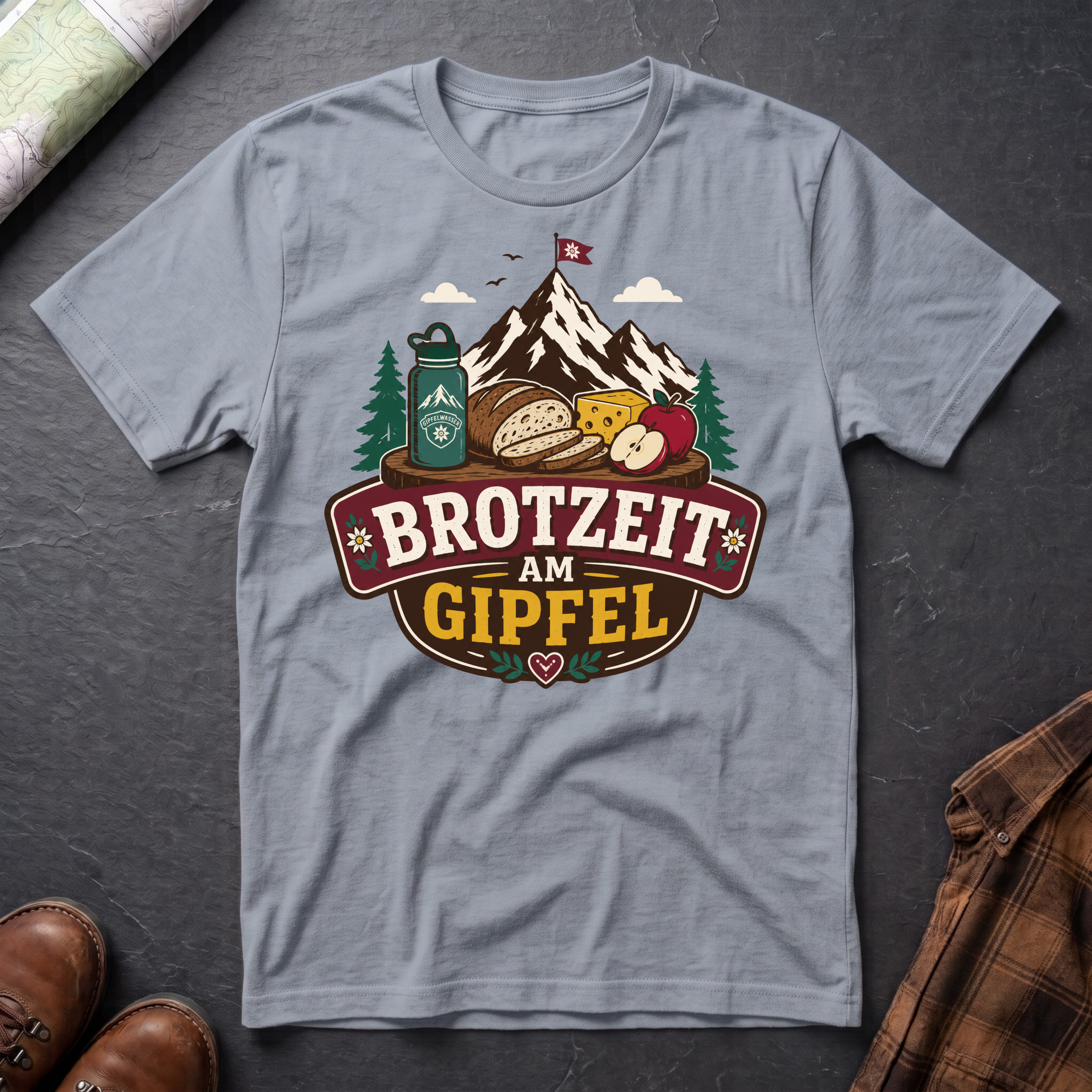Brotzeit Gipfel - T-Shirt
