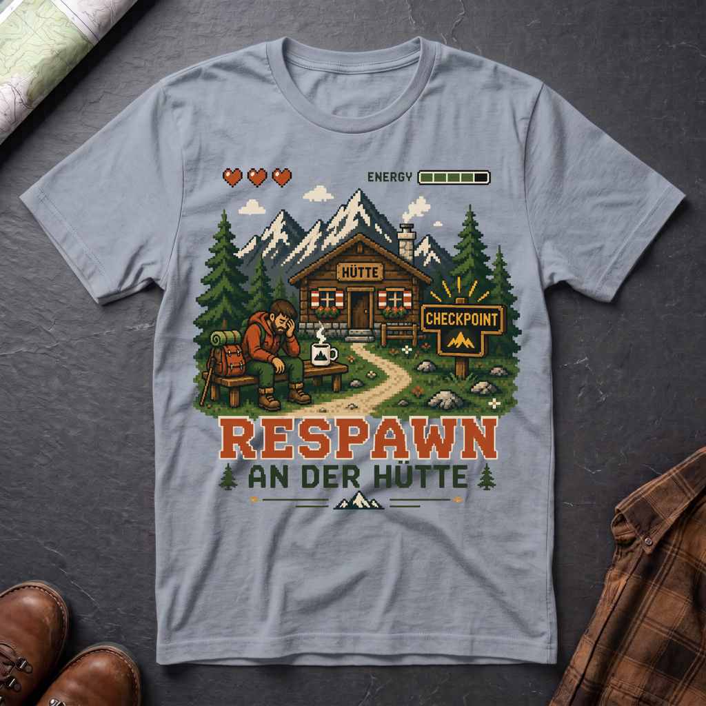 Respawn An Der Hütte - T-Shirt
