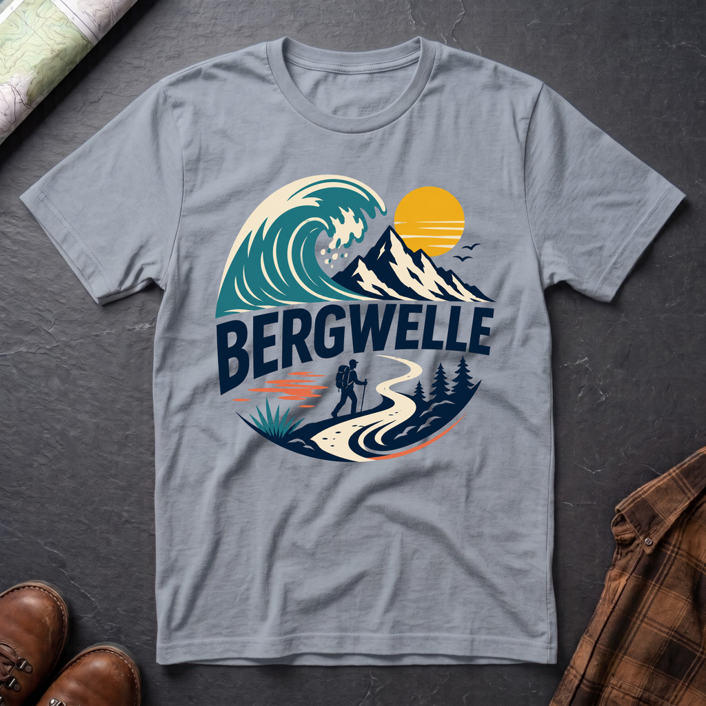 Bergwelle - T-Shirt
