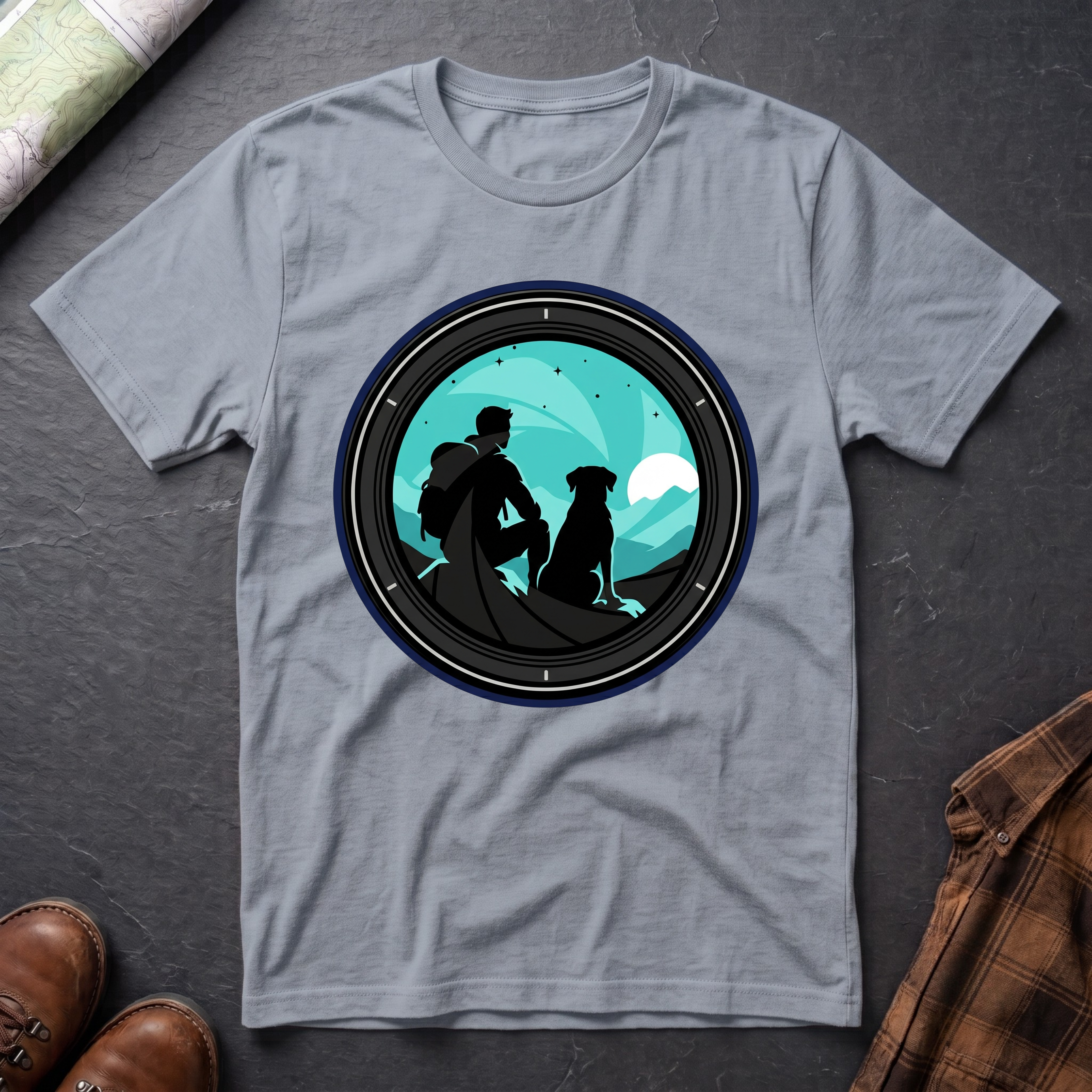 Wanderbuddy Linse - T-Shirt