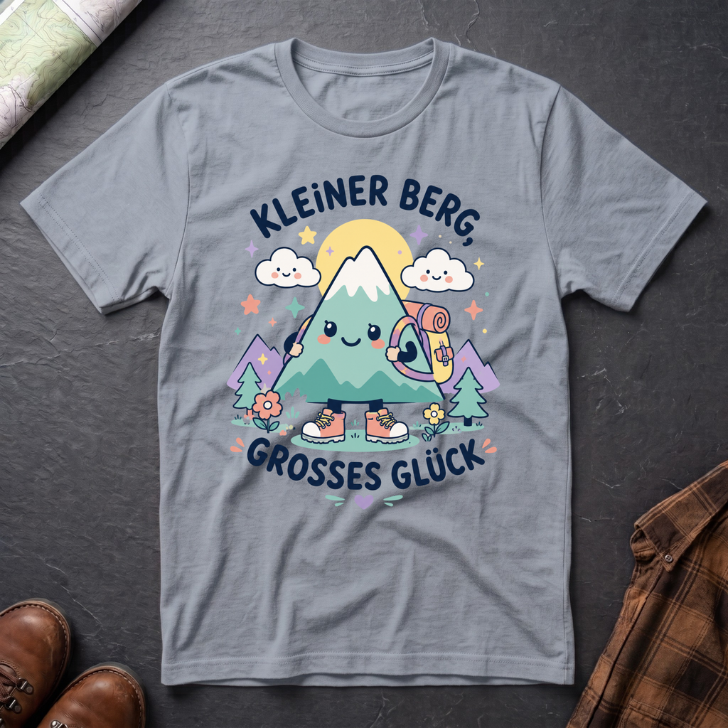Kleiner Berg Grosses Glück - T-Shirt
