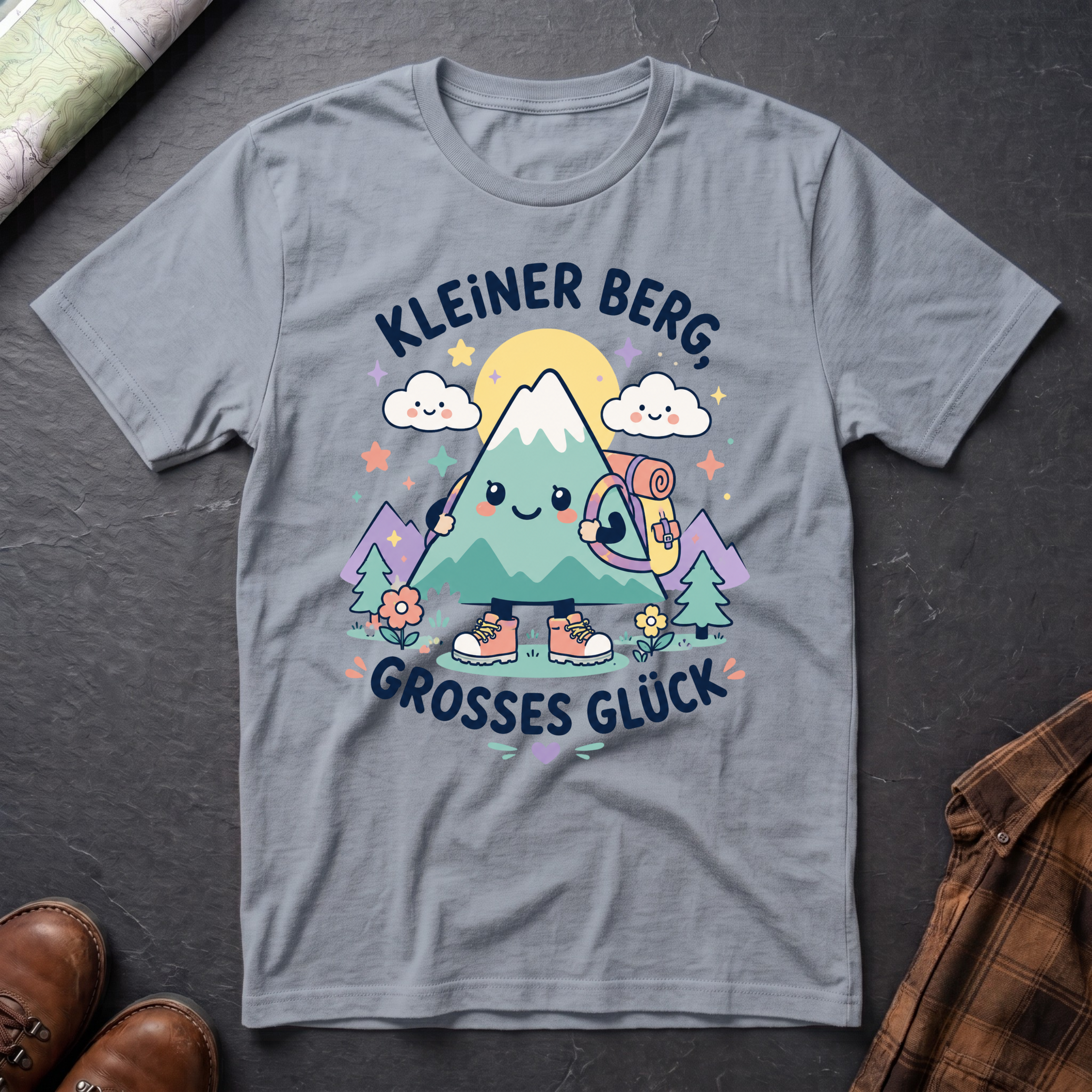 Kleiner Berg Grosses Glück - T-Shirt