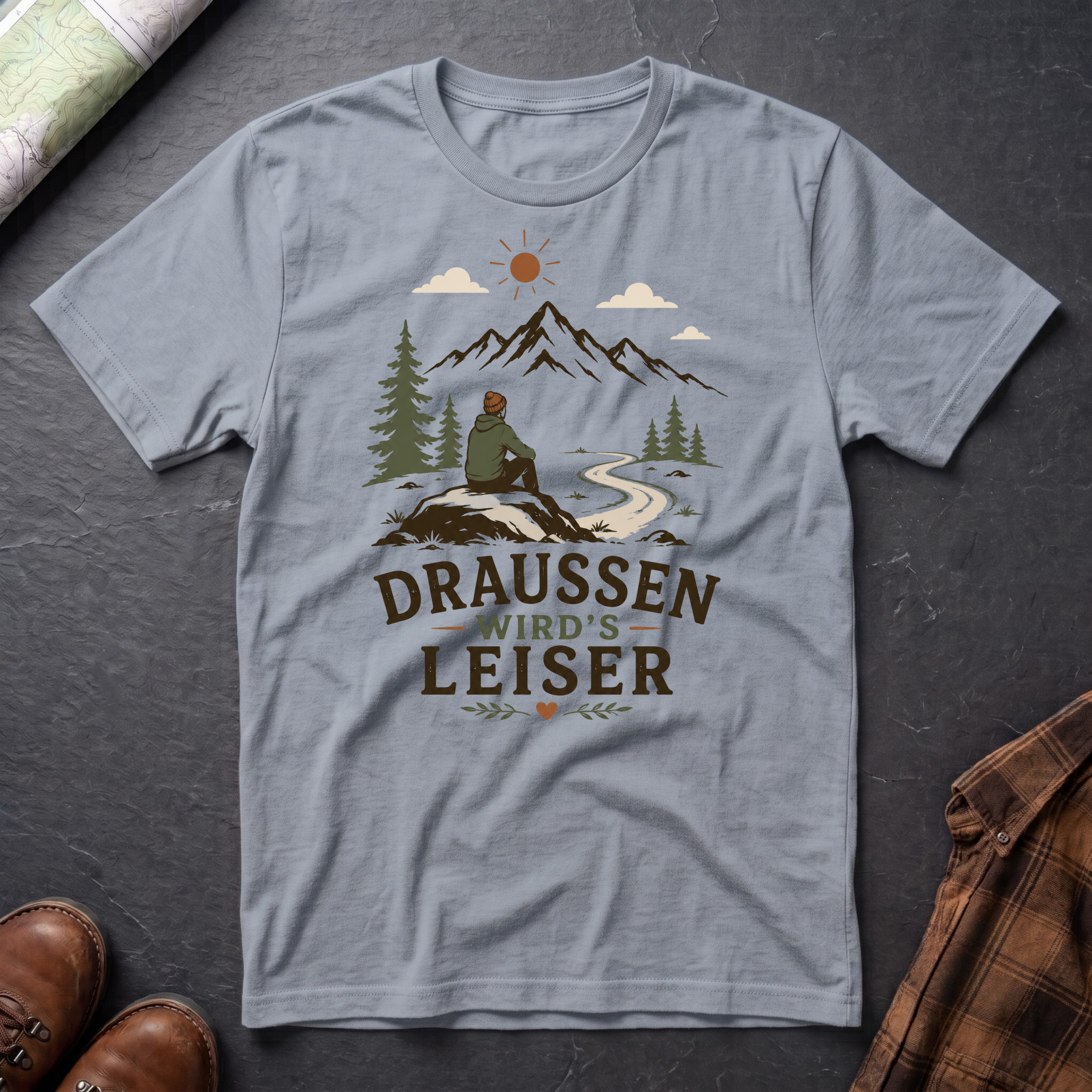 Draußen wird's leiser - T-Shirt