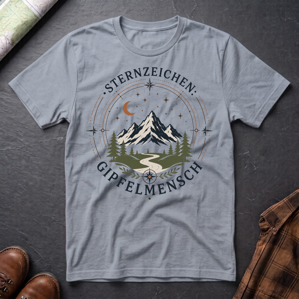 Sternzeichen Gipfelmensch - T-Shirt