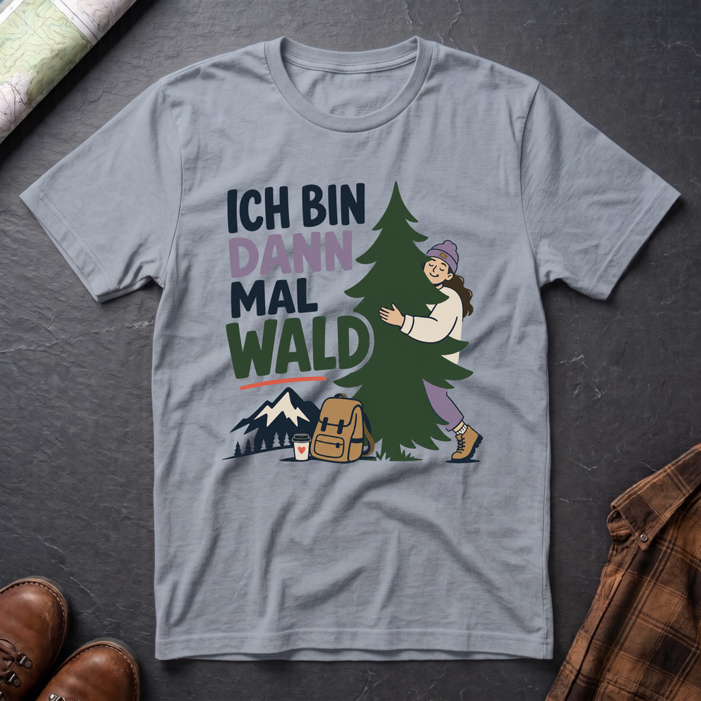 Ich Bin Dann Mal Wald - T-Shirt