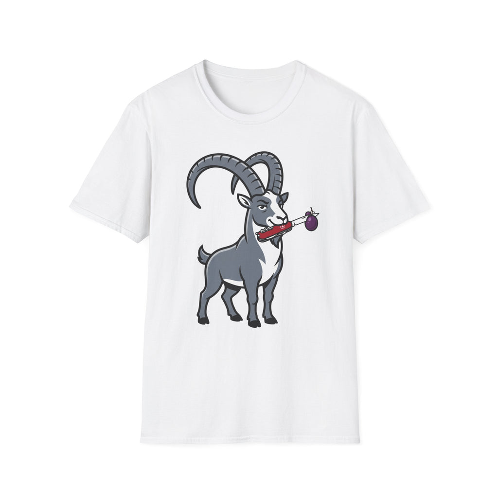 Bergziege Messer - T-Shirt