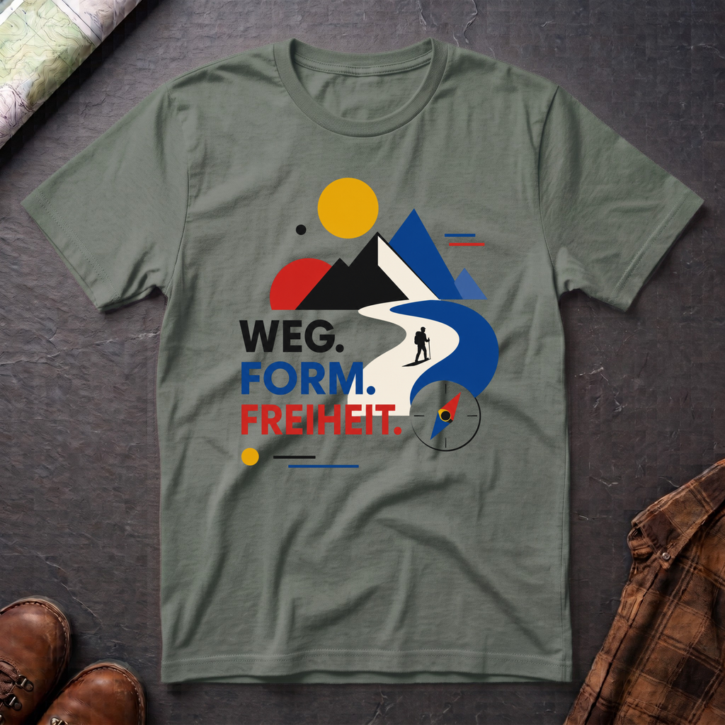 Weg. Form. Freiheit. - T-Shirt