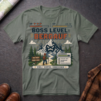 Boss Level Bergauf - T-Shirt