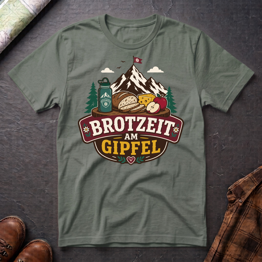 Brotzeit Gipfel - T-Shirt