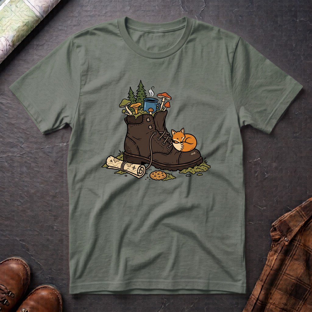 Stiefel - T-Shirt