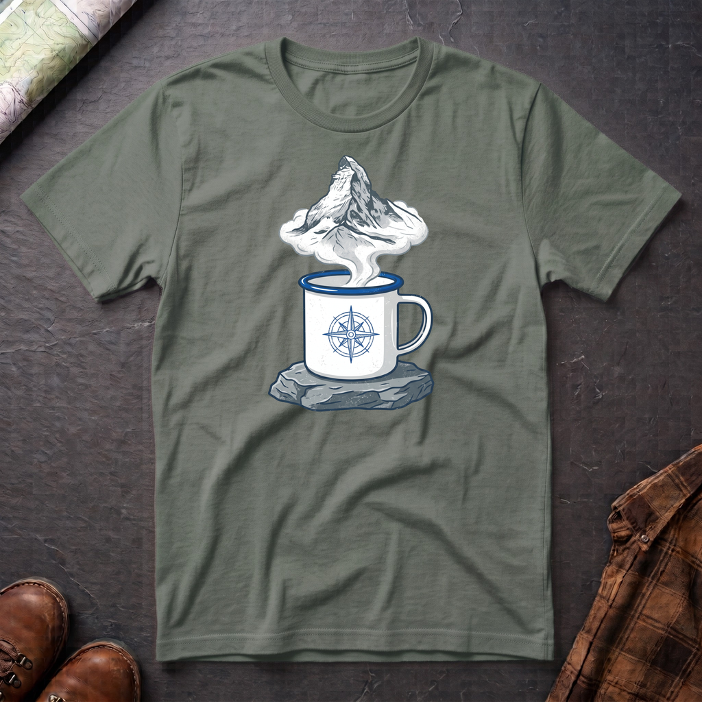 Kaffeerauch Berg - T-Shirt