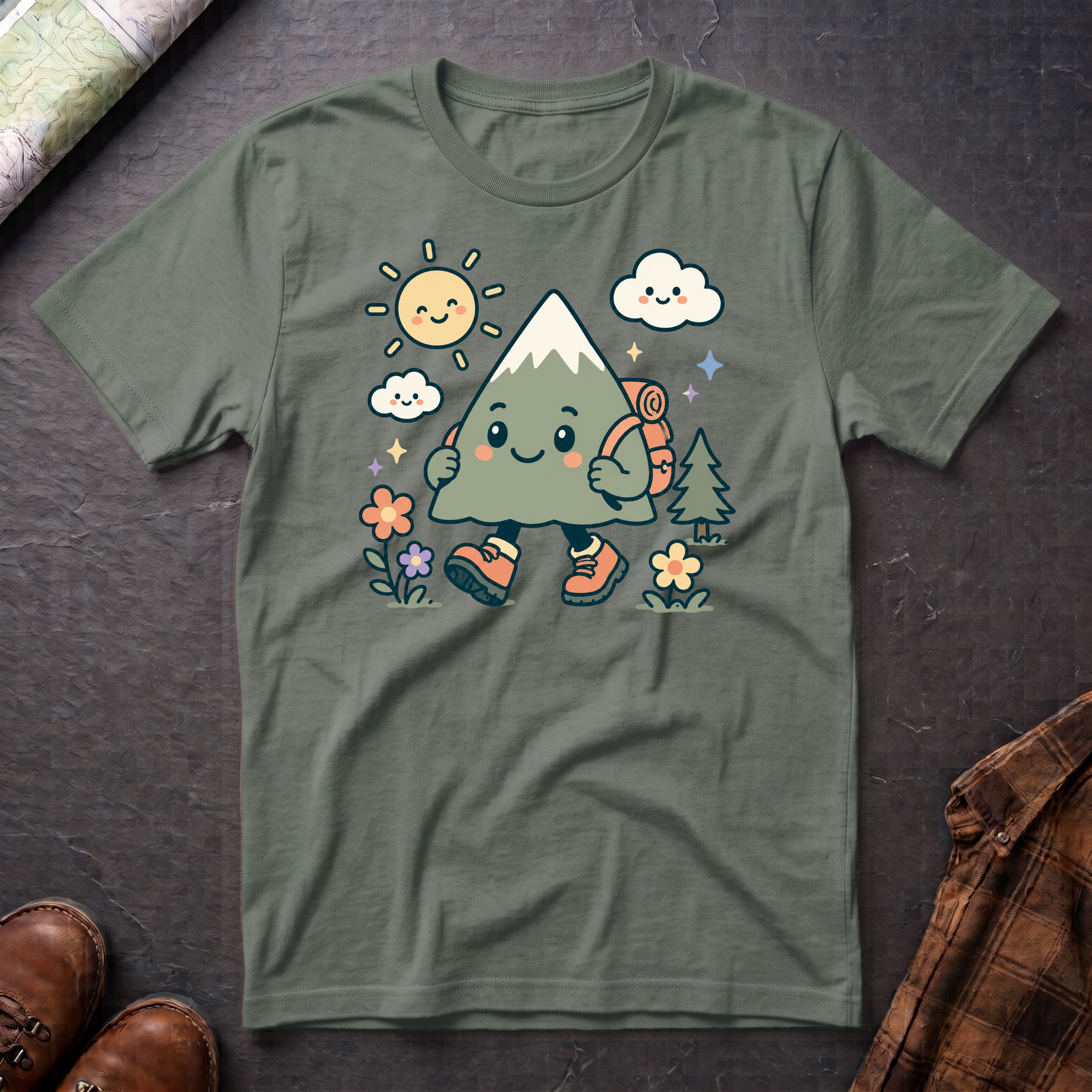 Kawaii Berg - T-Shirt