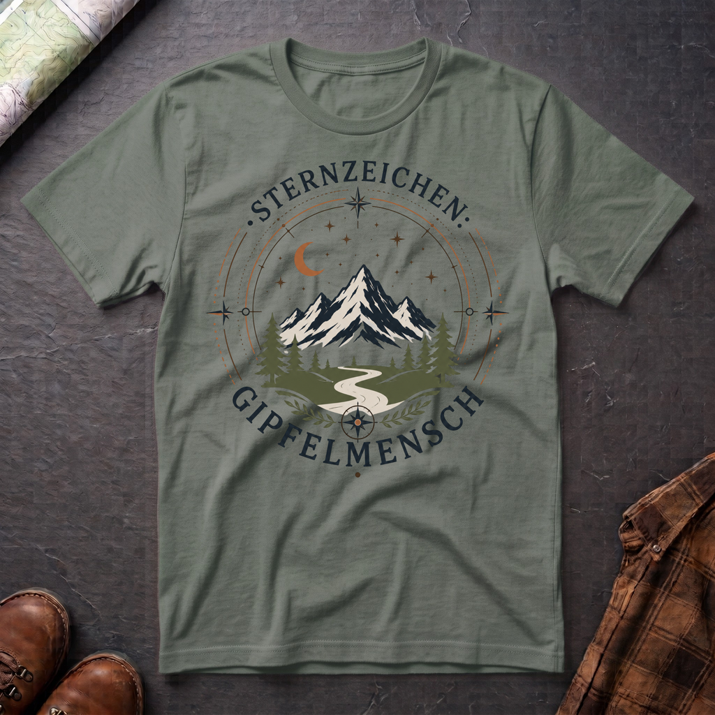 Sternzeichen Gipfelmensch - T-Shirt