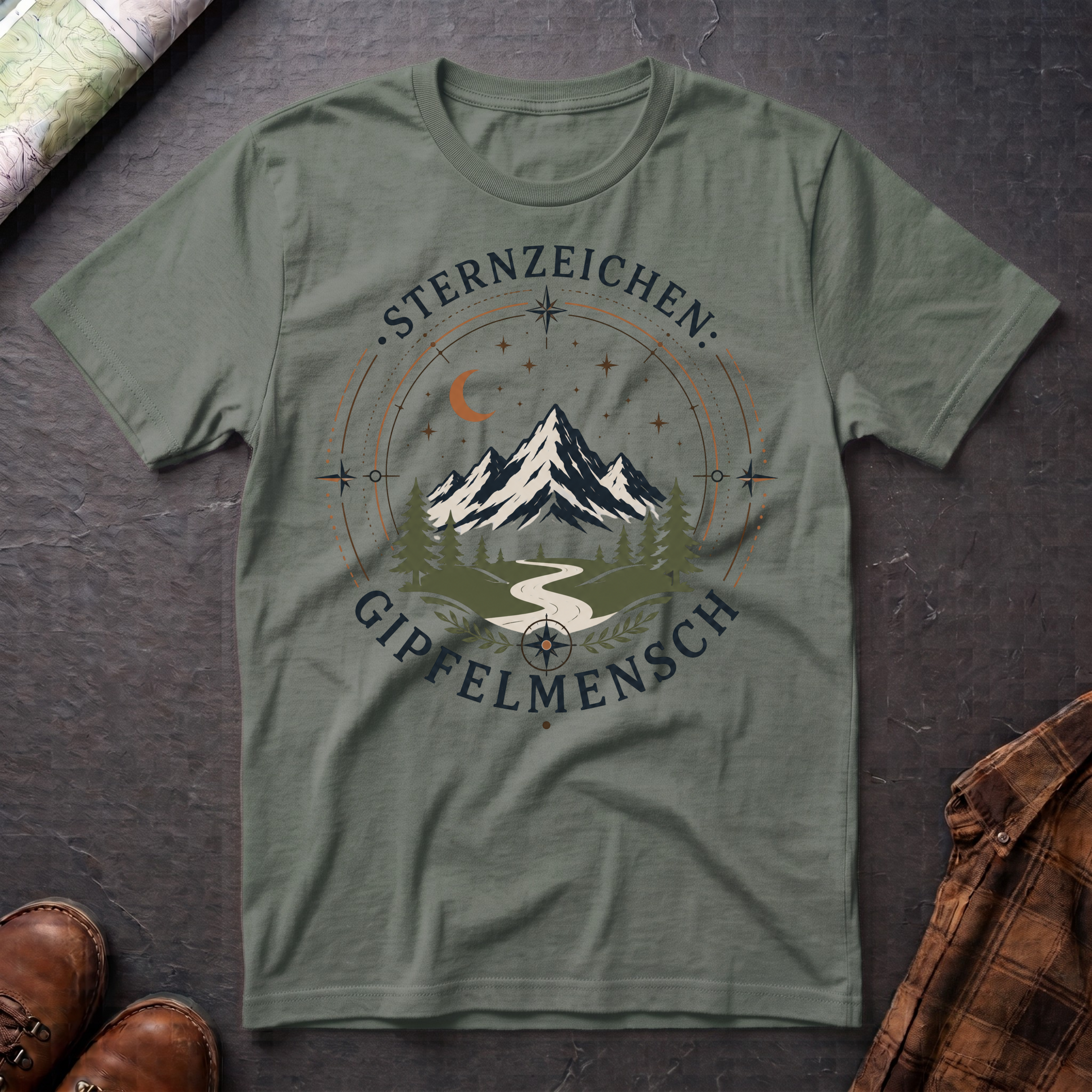 Sternzeichen Gipfelmensch - T-Shirt