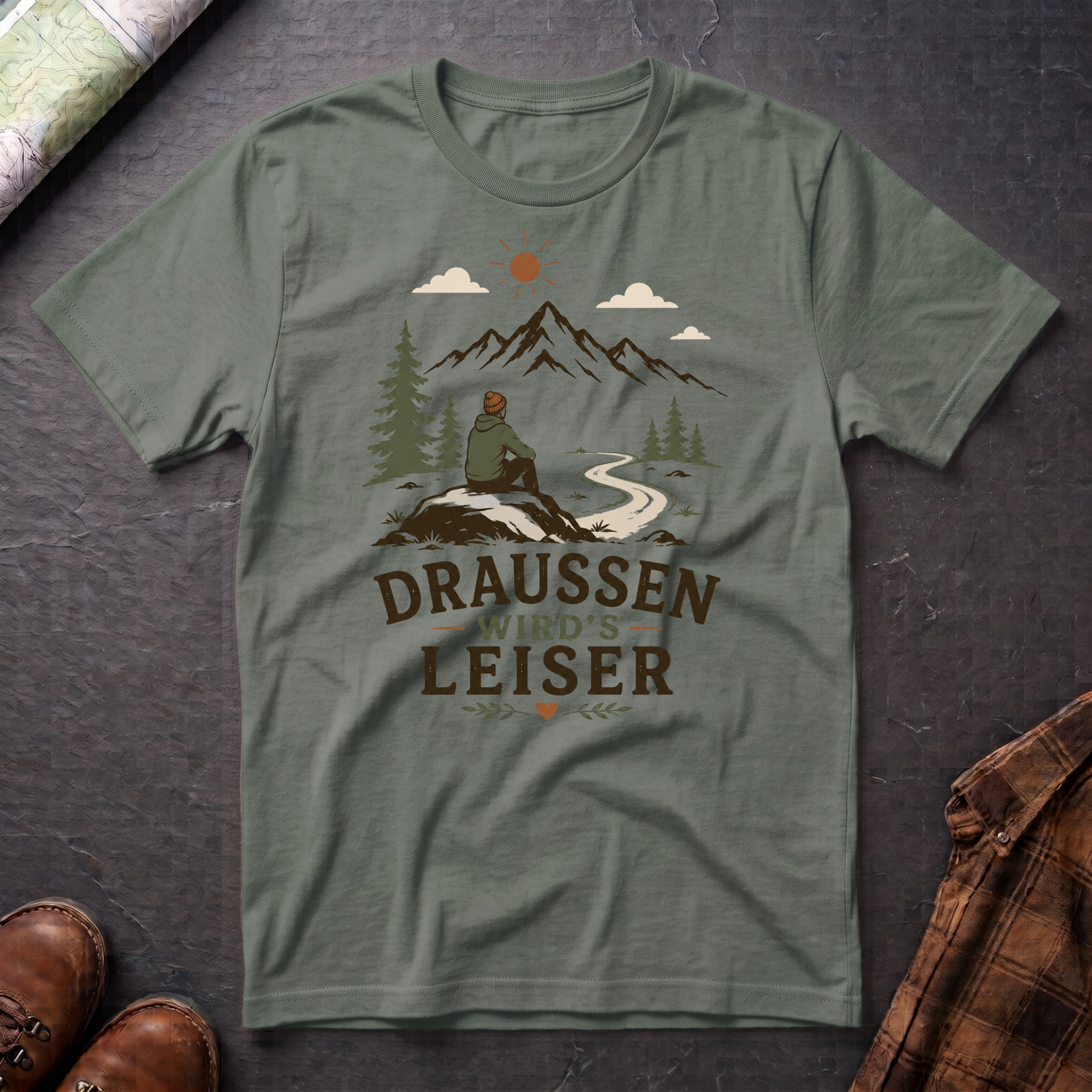 Draußen wird's leiser - T-Shirt
