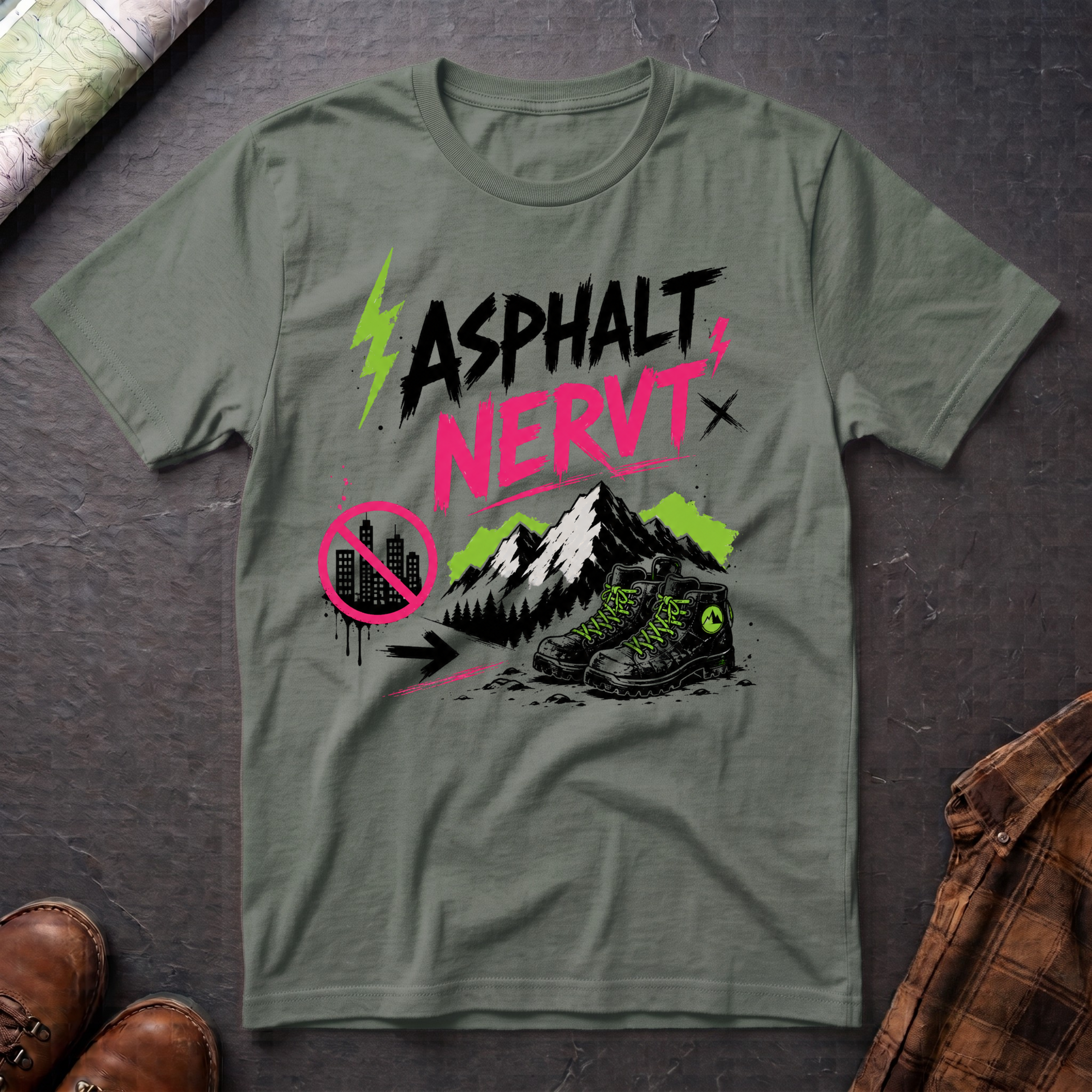 Asphalt Nervt - T-Shirt