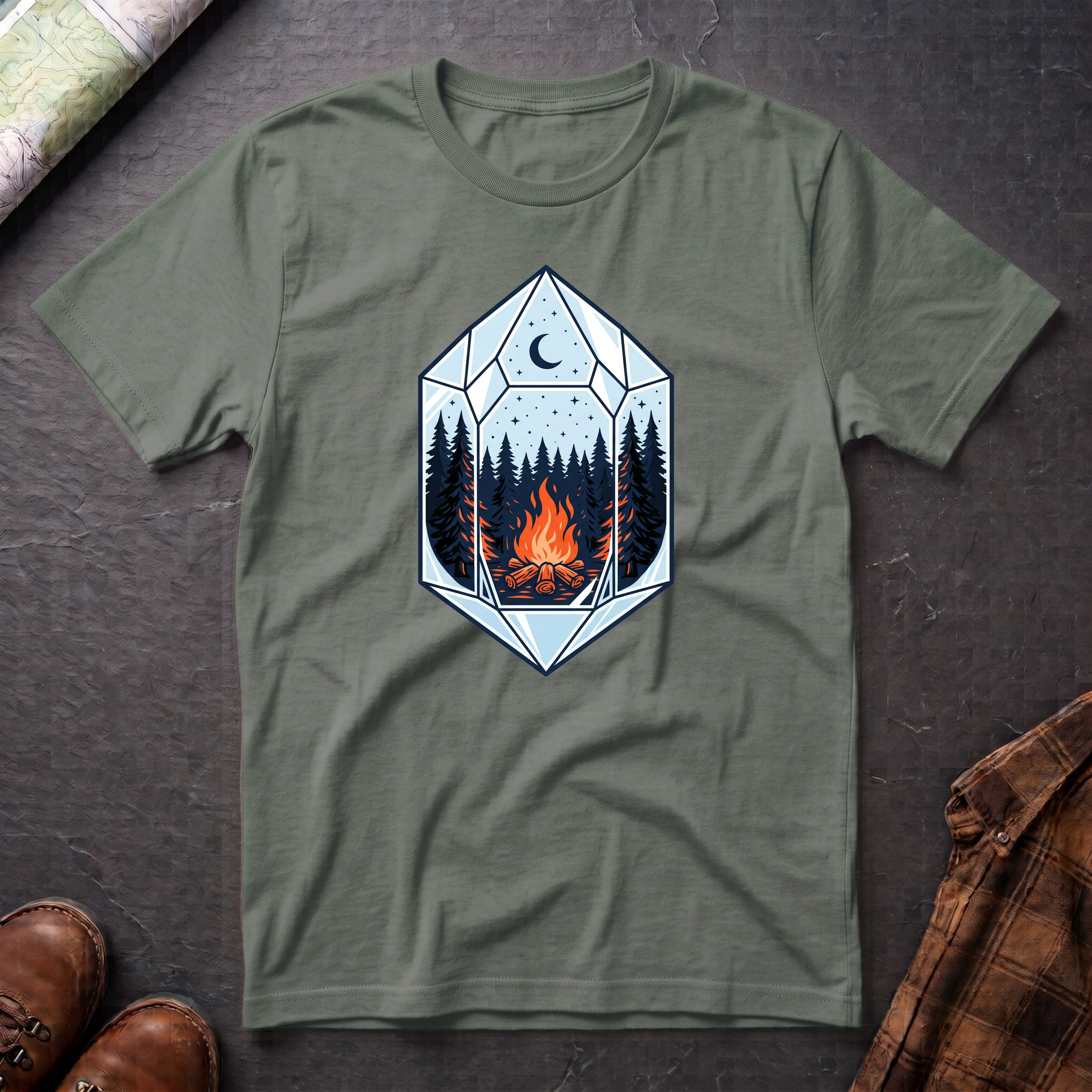 Bergkristall - T-Shirt