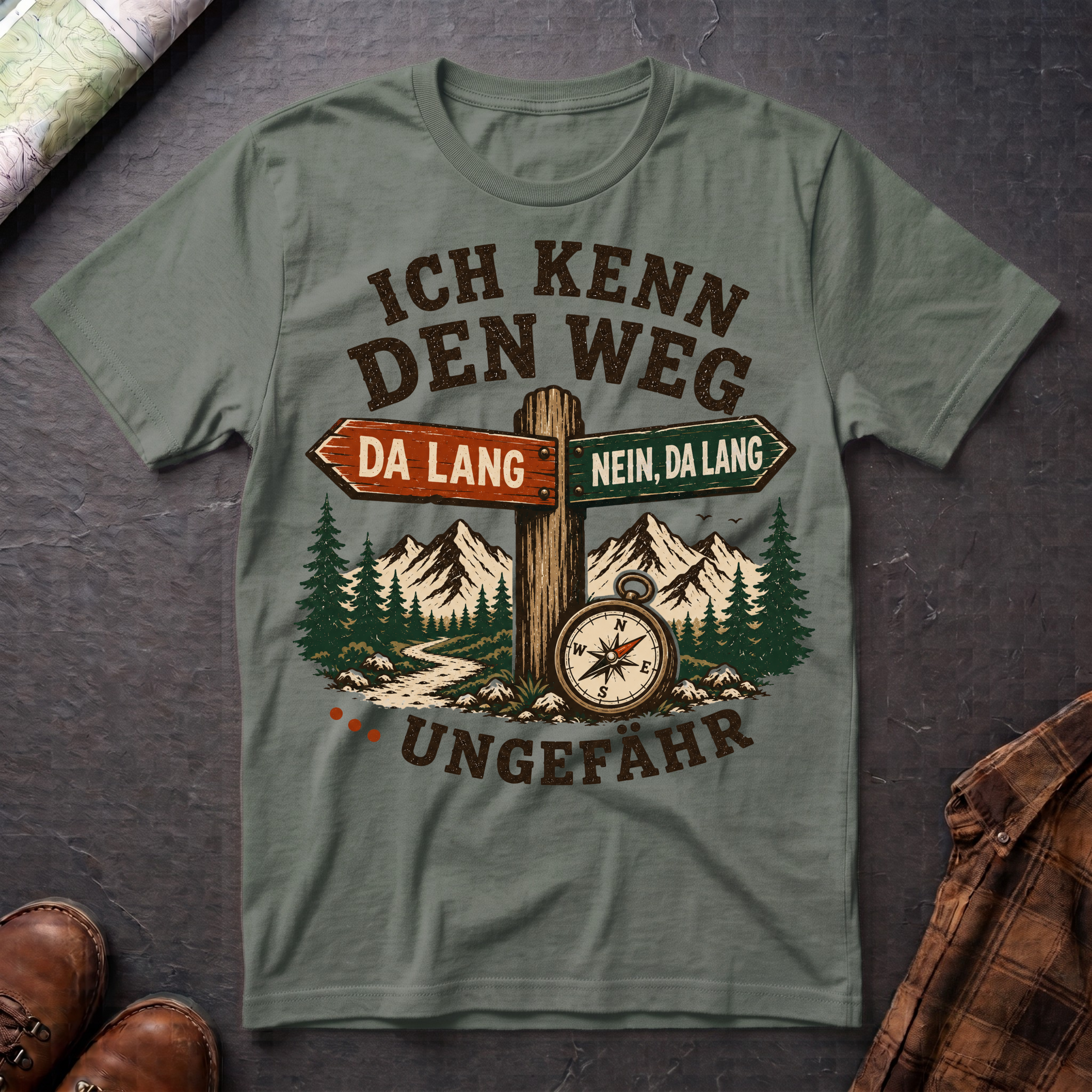 Ich kenn den Weg - T-Shirt