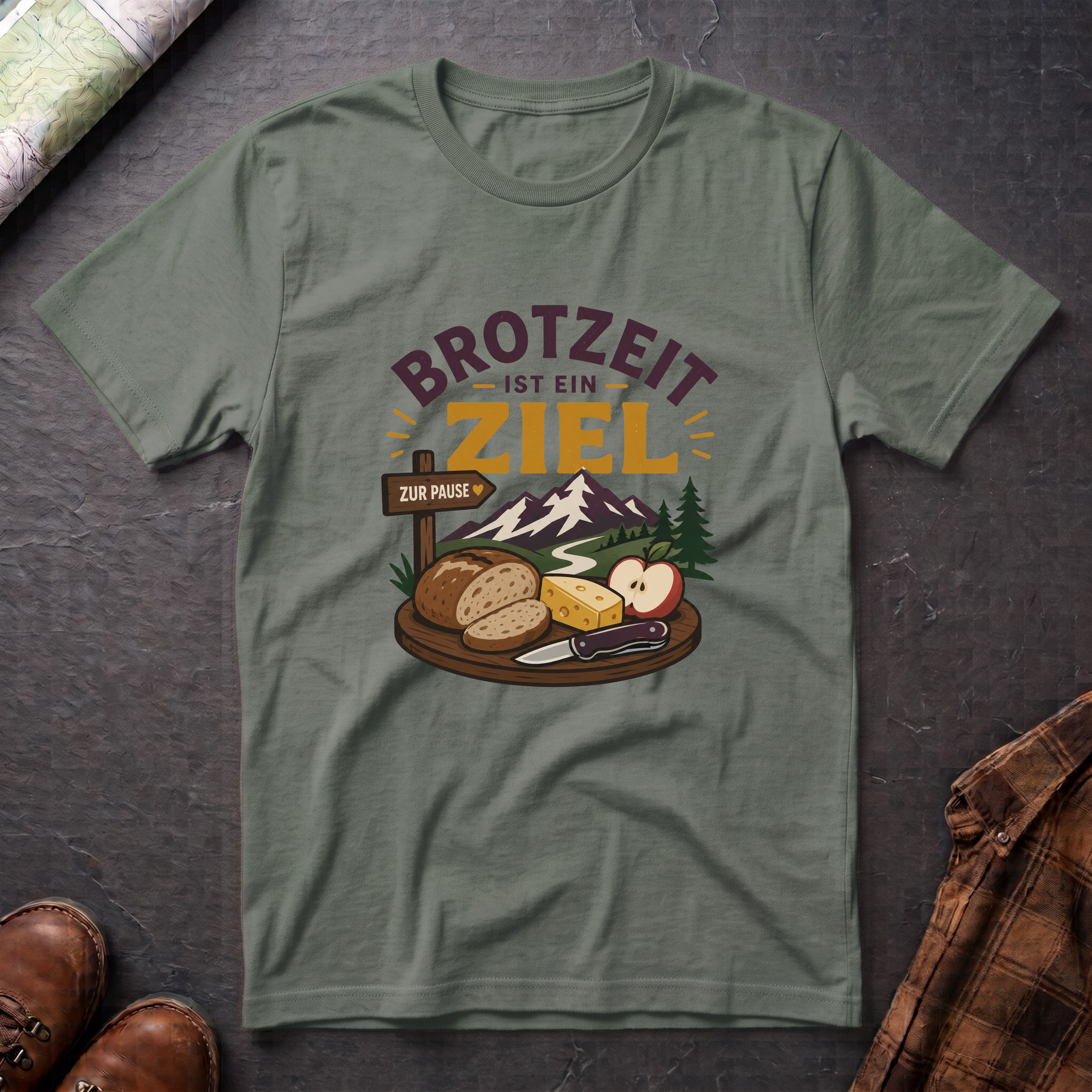Brotzeit Ziel - T-Shirt