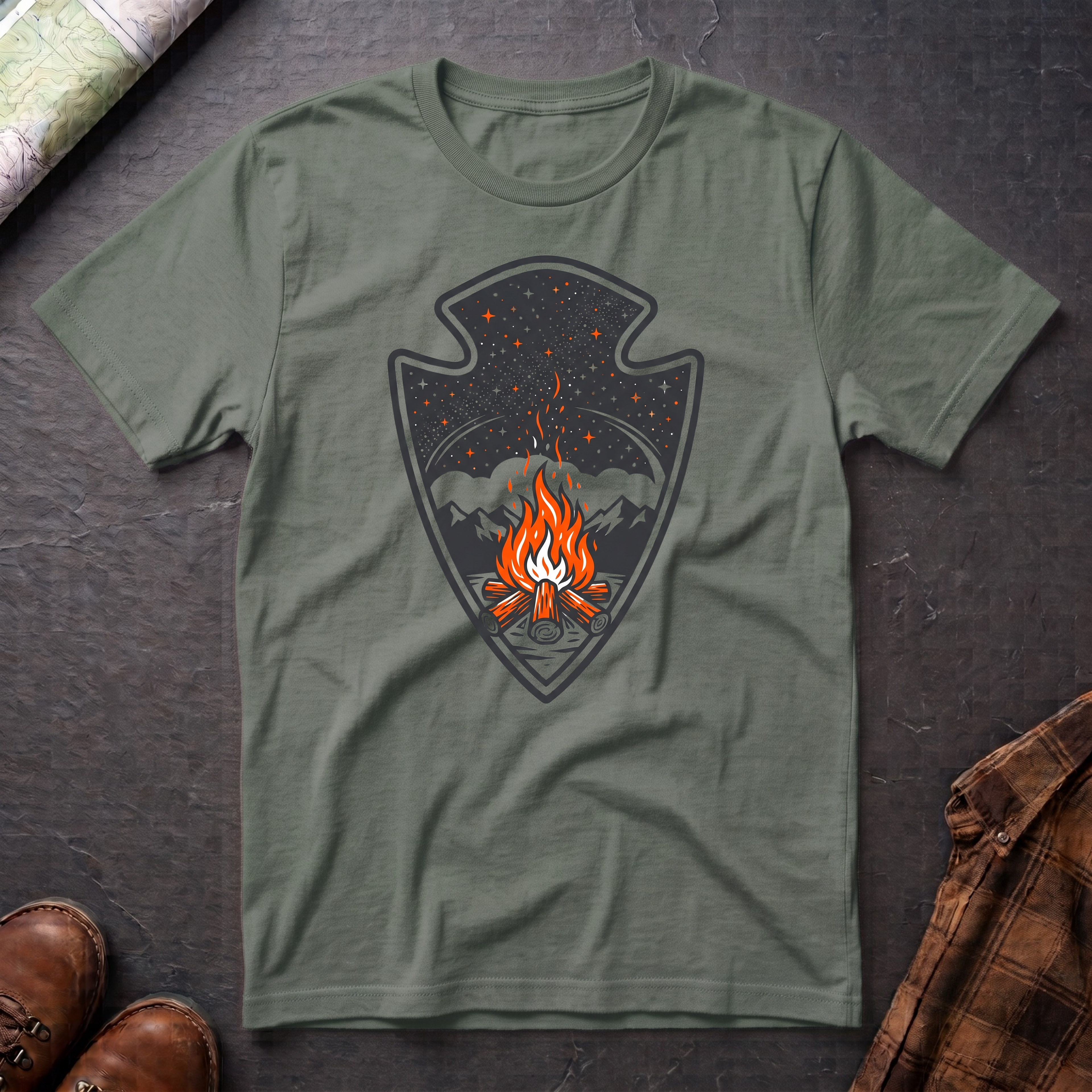 Bergfeuer - T-Shirt