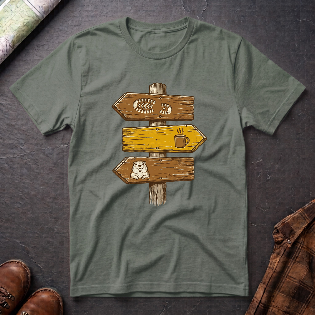 Wegweiser - T-Shirt