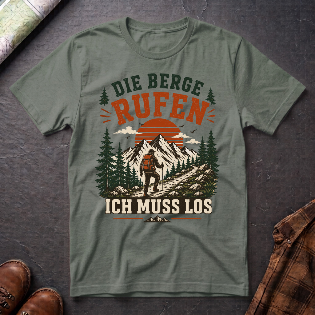 Die Berge rufen - T-Shirt