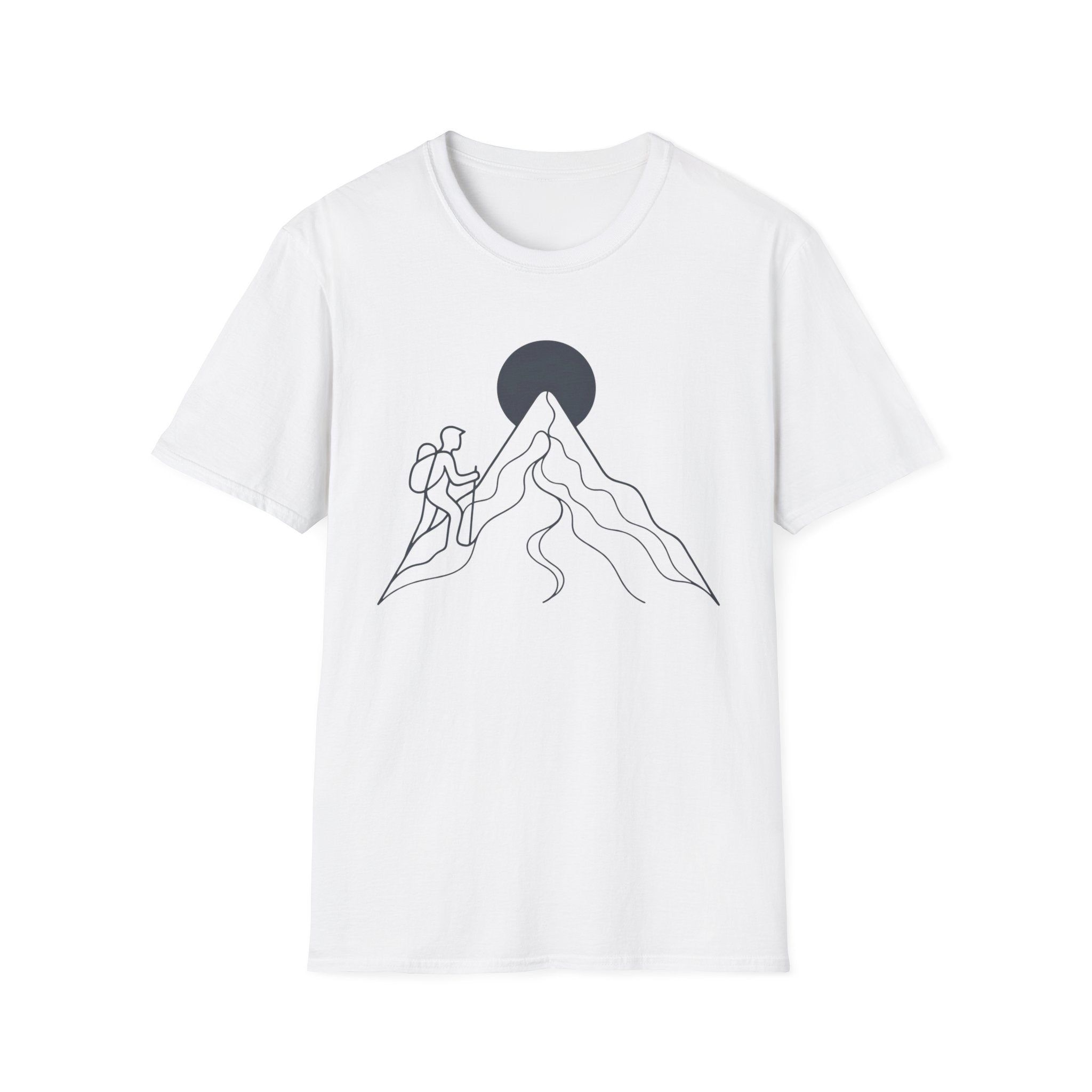 Berg Sonne Minimal - T-Shirt